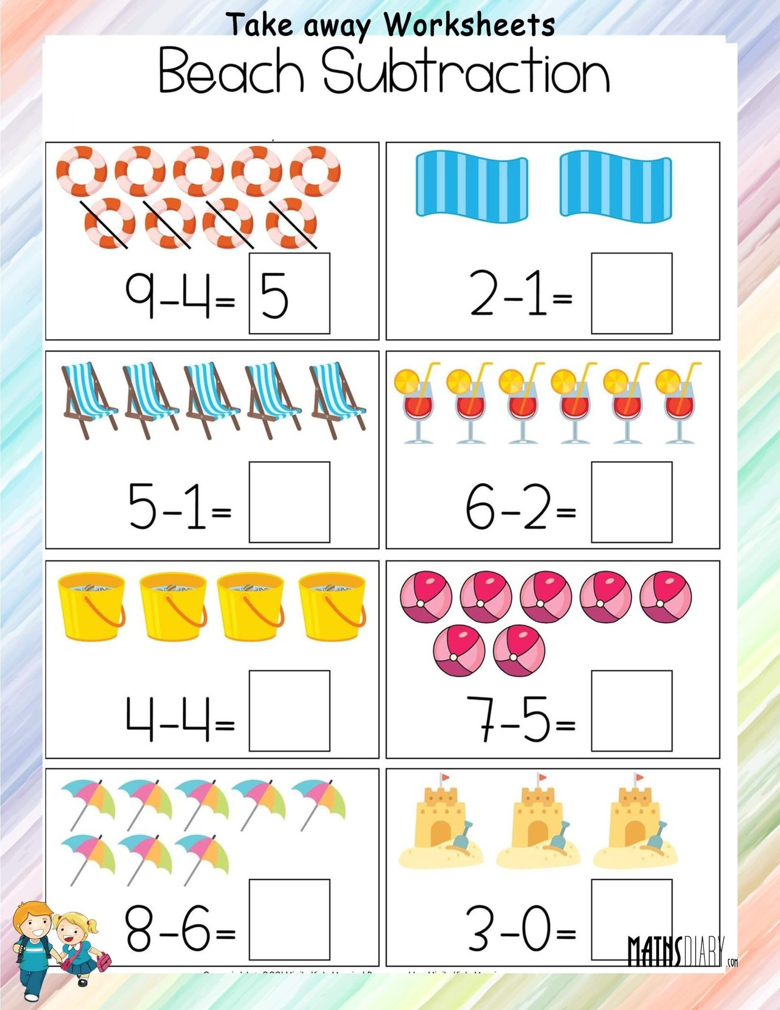 Subtraction Worksheets Math Worksheets MathsDiary Subtraction Worksheets Math Worksheets MathsDiary