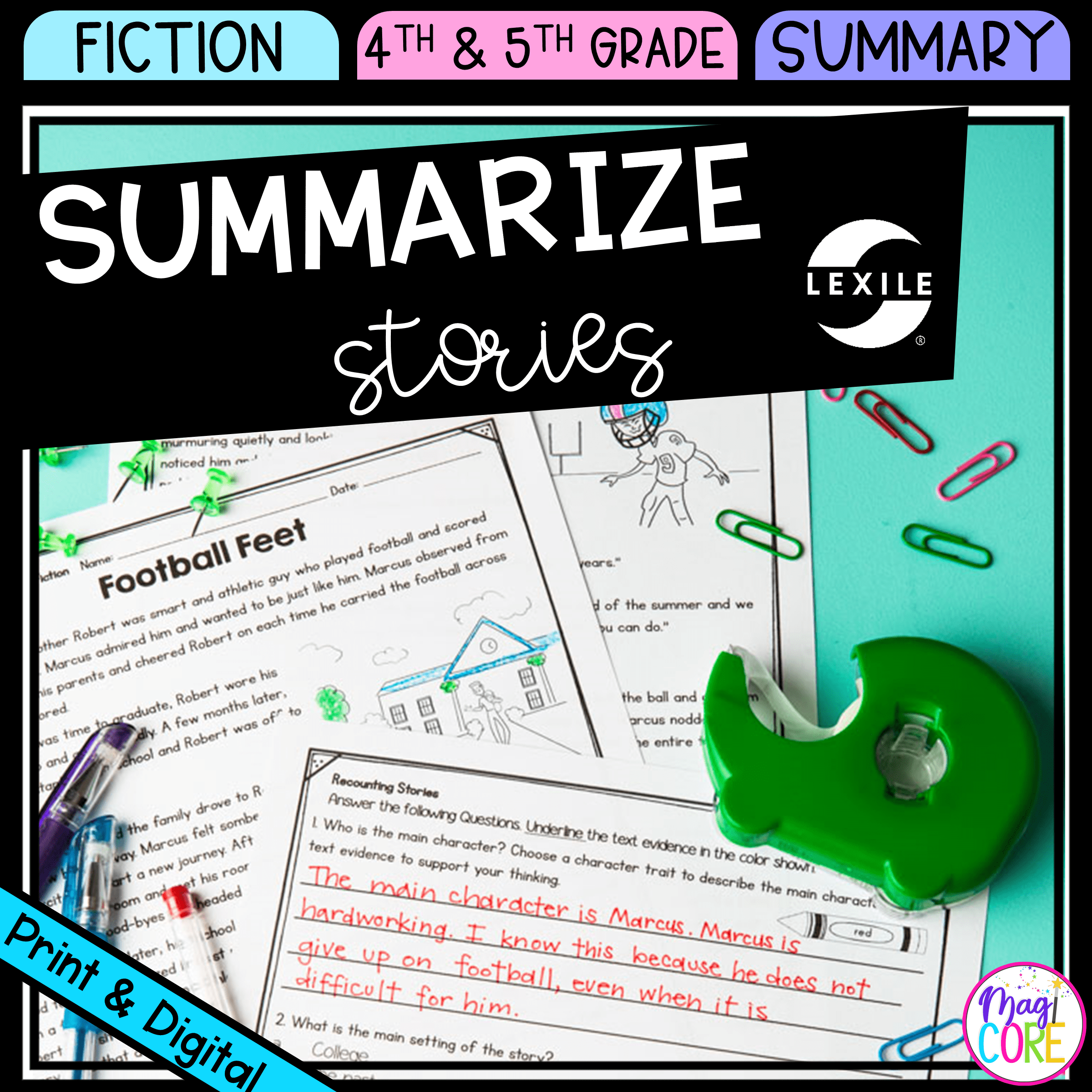 Summarizing Reading Comprehension Worksheet Summarizing Reading Comprehension Worksheet