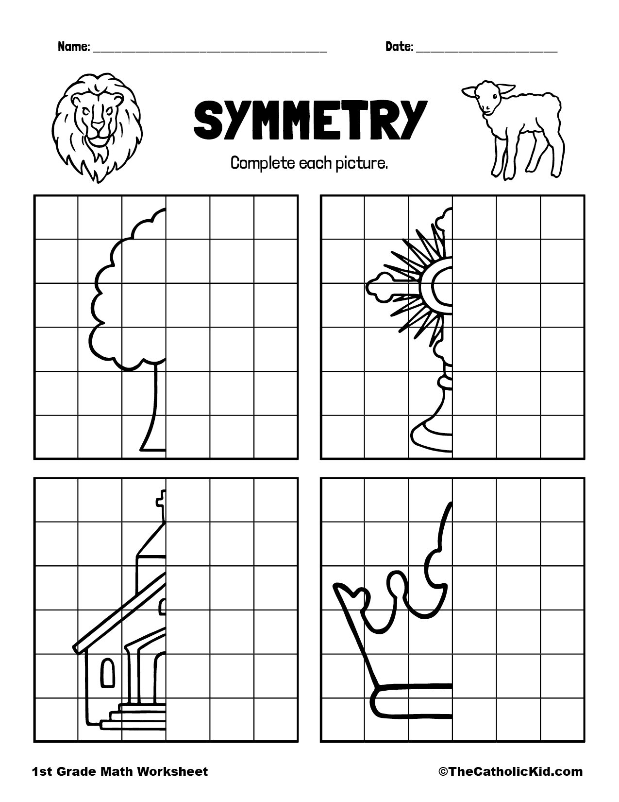 Symmetry Complete Each Picture TheCatholicKid