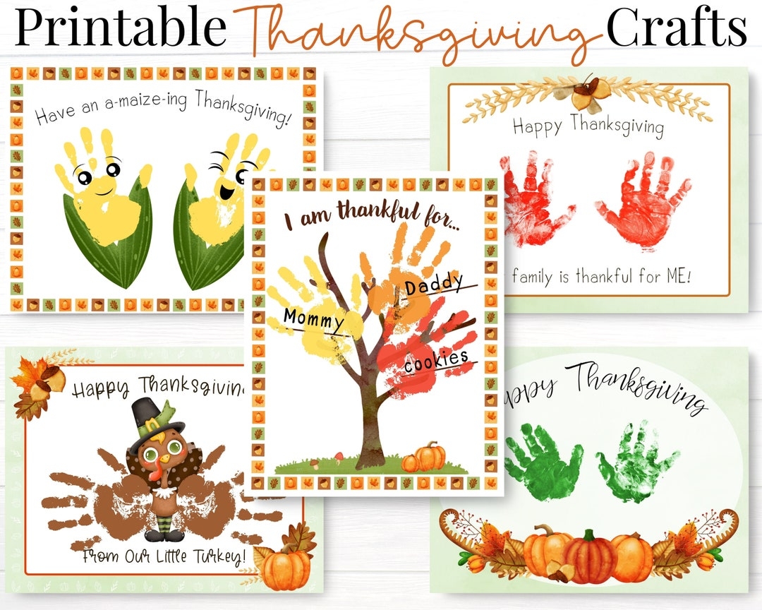 Thanksgiving Craft For Preschoolers Printables