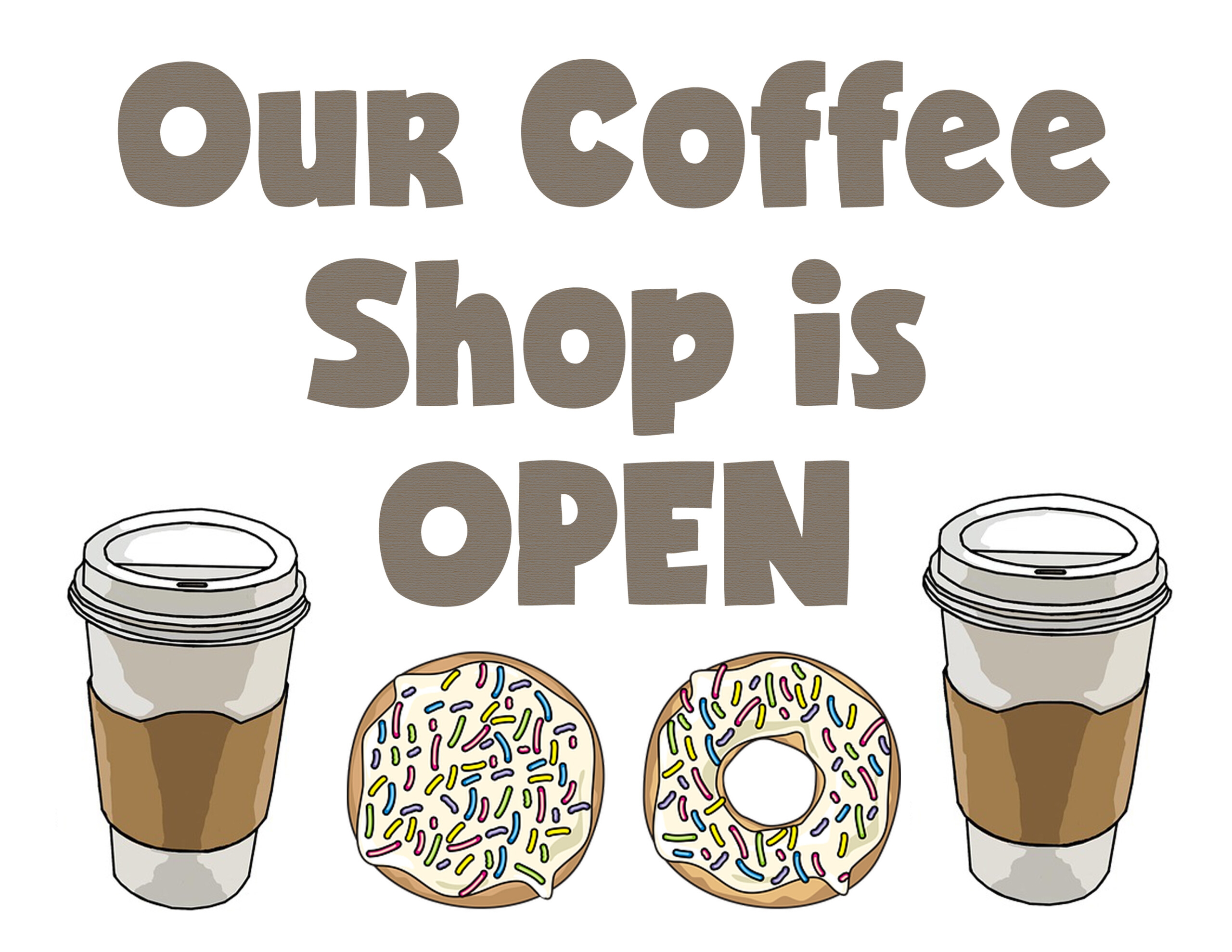 The BEST Dramatic Play Coffee Shop For Kids Free Printables 