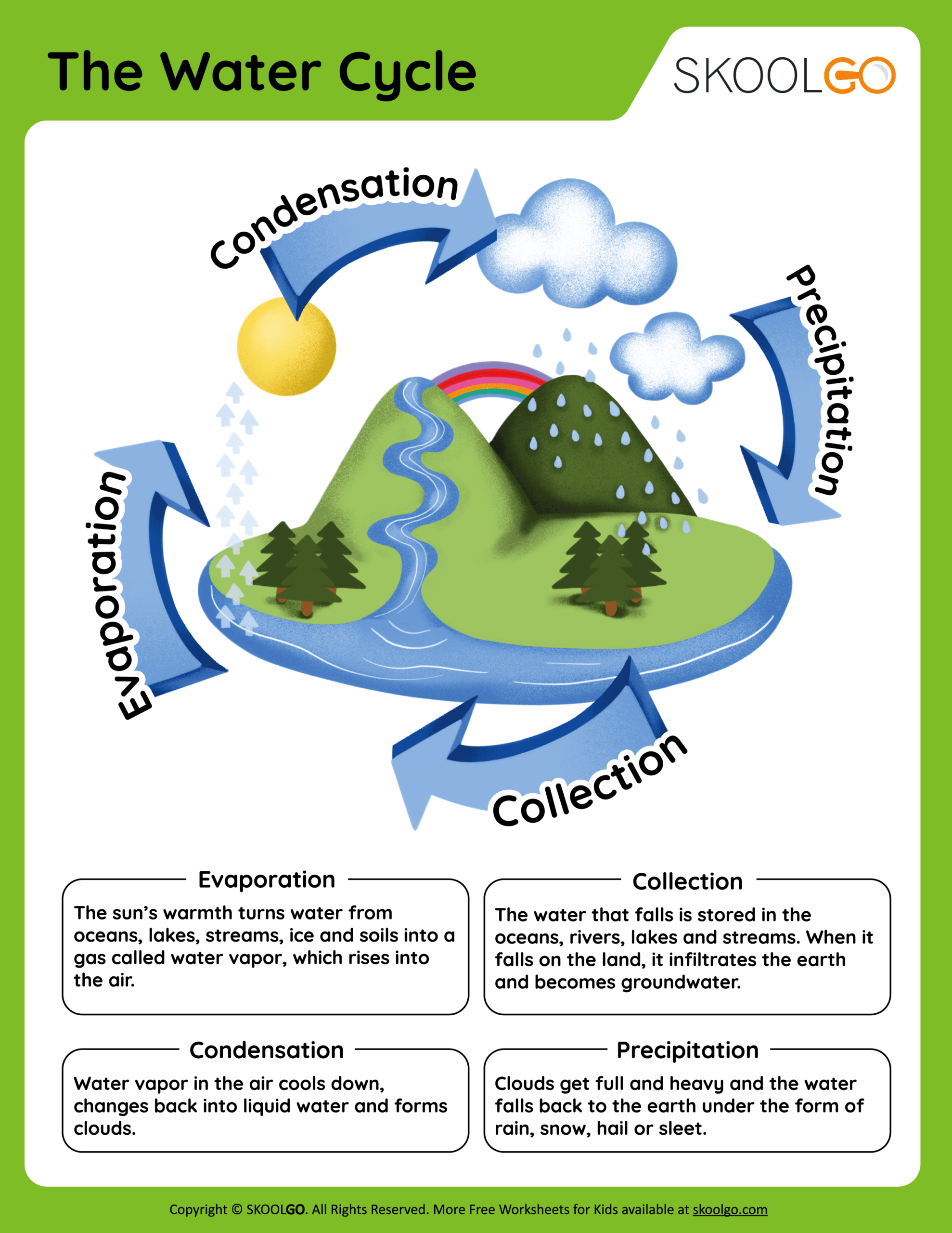 Water Cycle Worksheet Free Printable Water Cycle Worksheet Free Printable