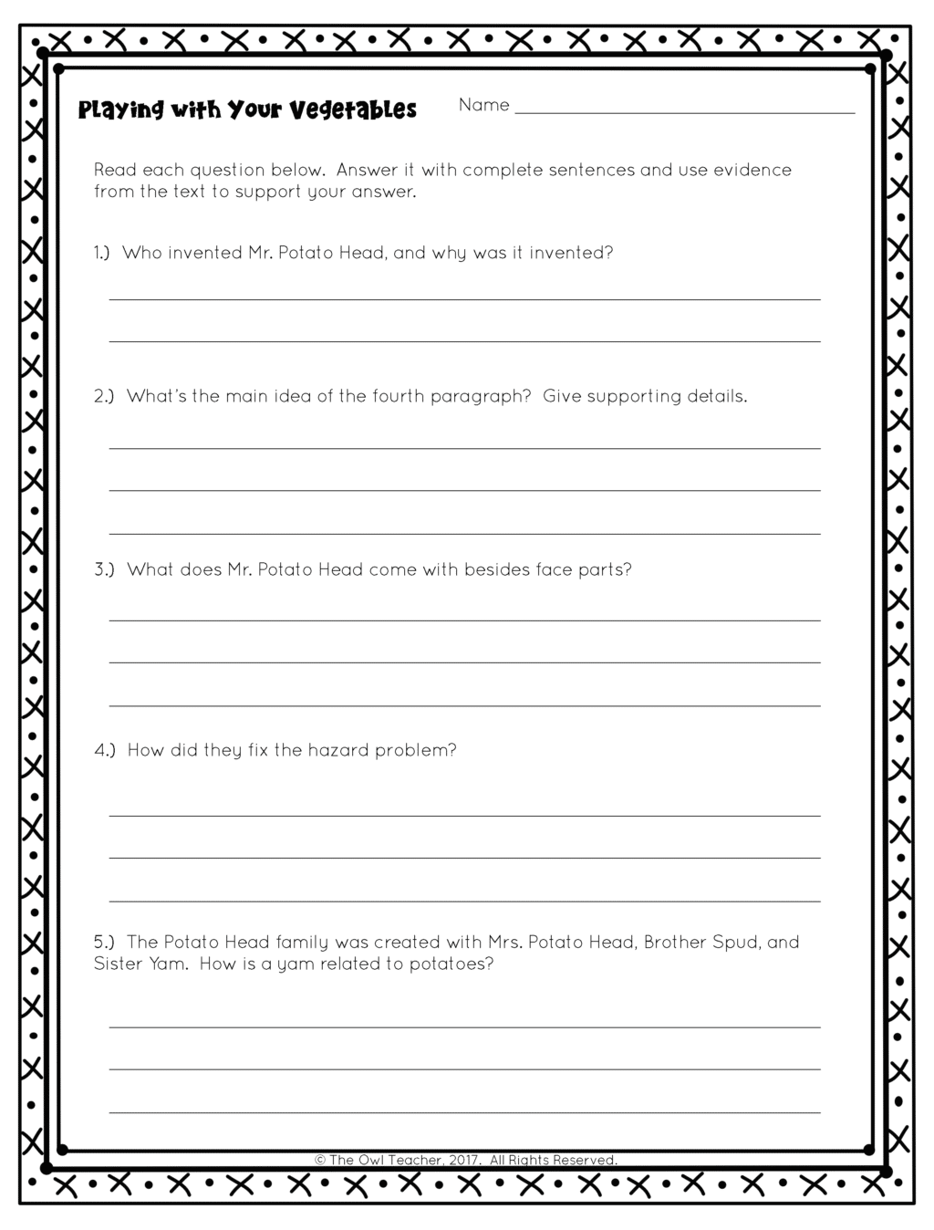 Inventions Reading Comprehension Worksheet Pdf Inventions Reading Comprehension Worksheet Pdf