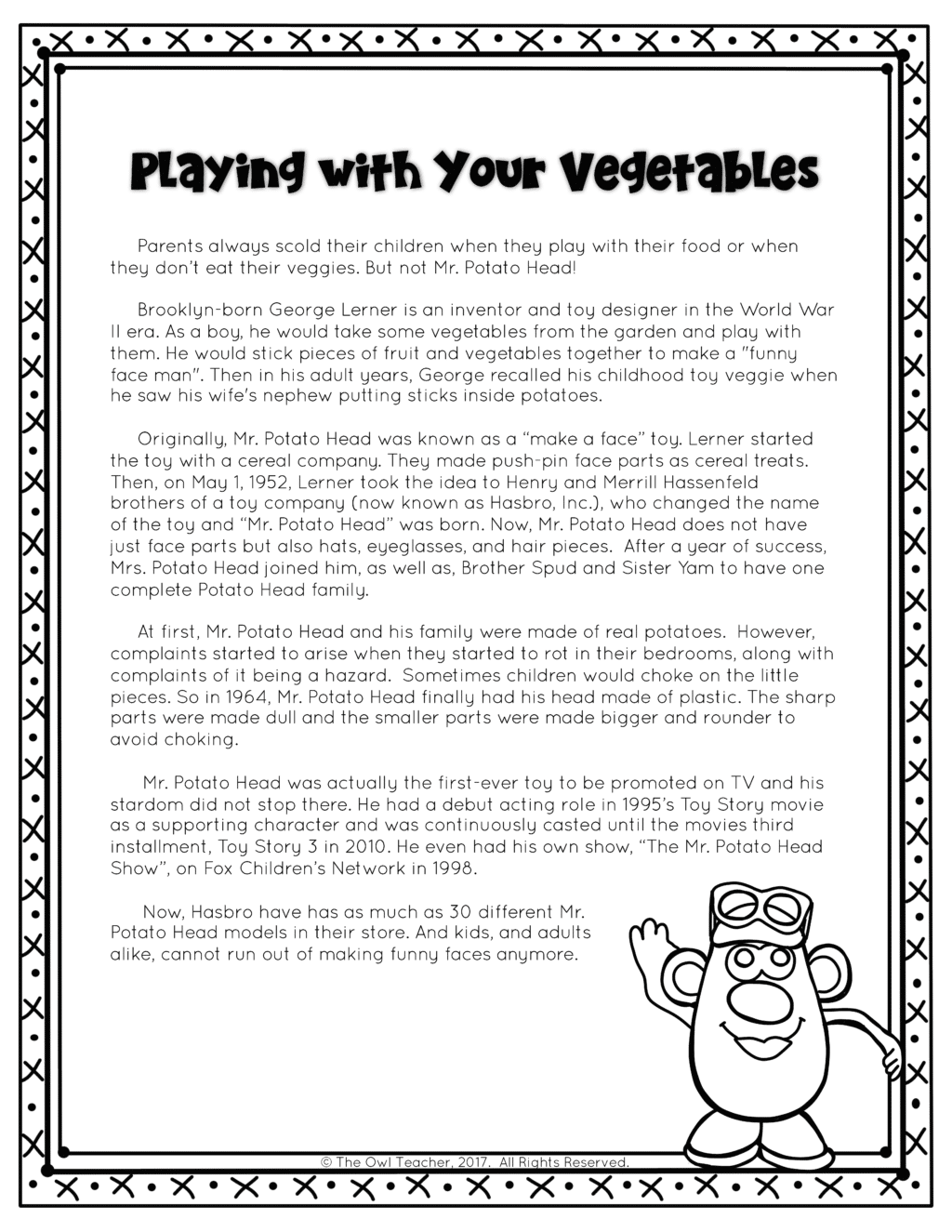 Toy Inventions Nonfiction Reading Passages Printable U0026 Digital Google The Owl Teacher Toy Inventions Nonfiction Reading Passages Printable U0026 Digital Google The Owl Teacher