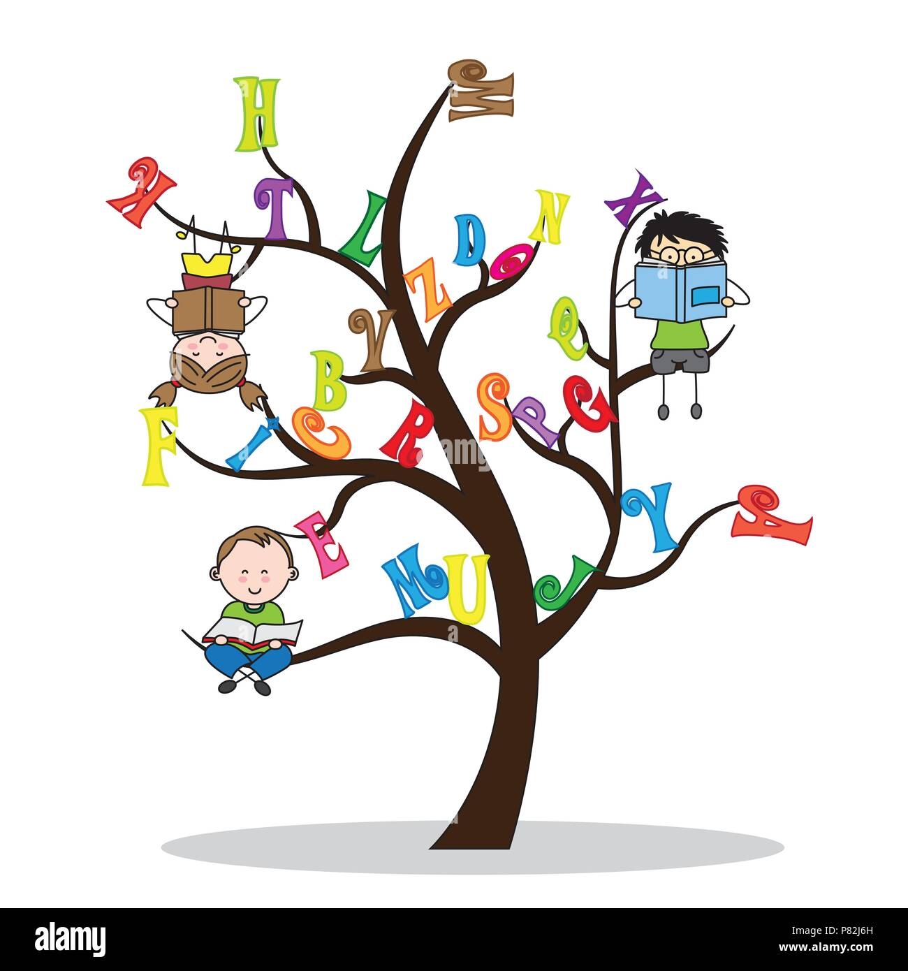 Alphabet Tree Worksheet