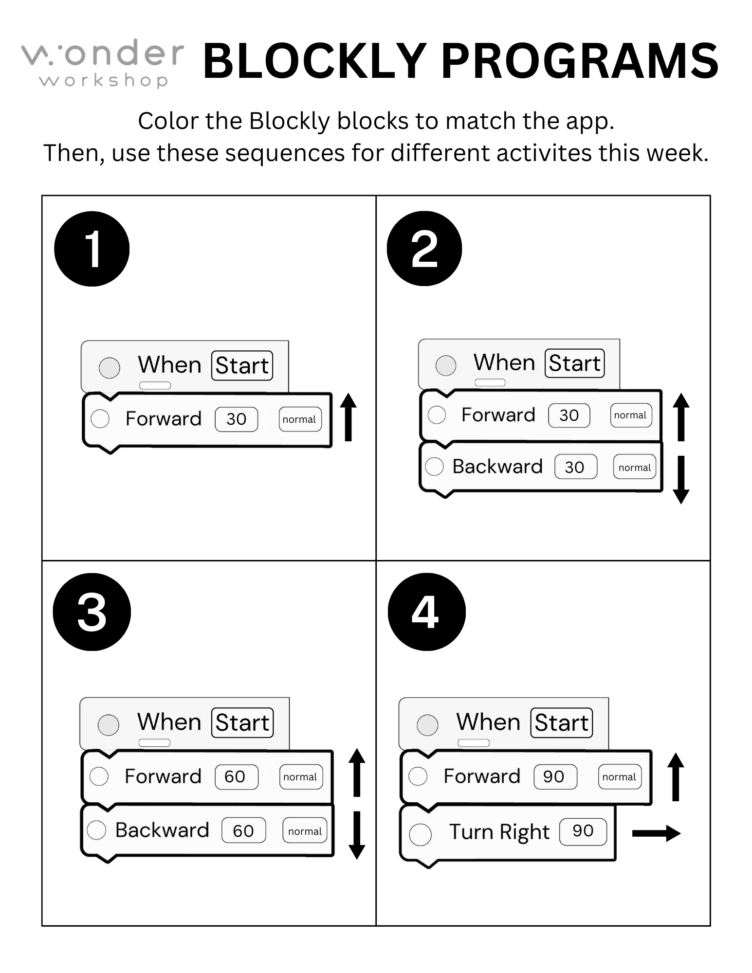 Using Blockly With K 1st Grade Students