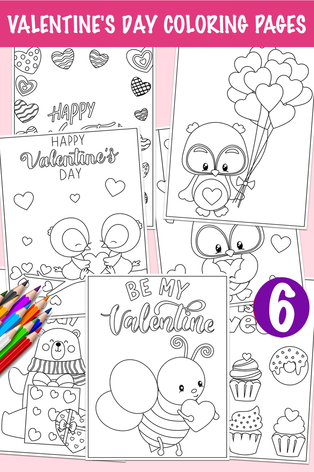 Valentine s Day Coloring Sheets