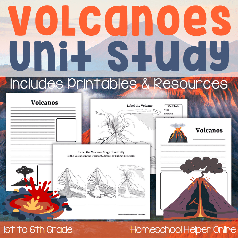 Volcanoes Unit Study For Elementary Middle School Students Volcanoes Unit Study For Elementary Middle School Students