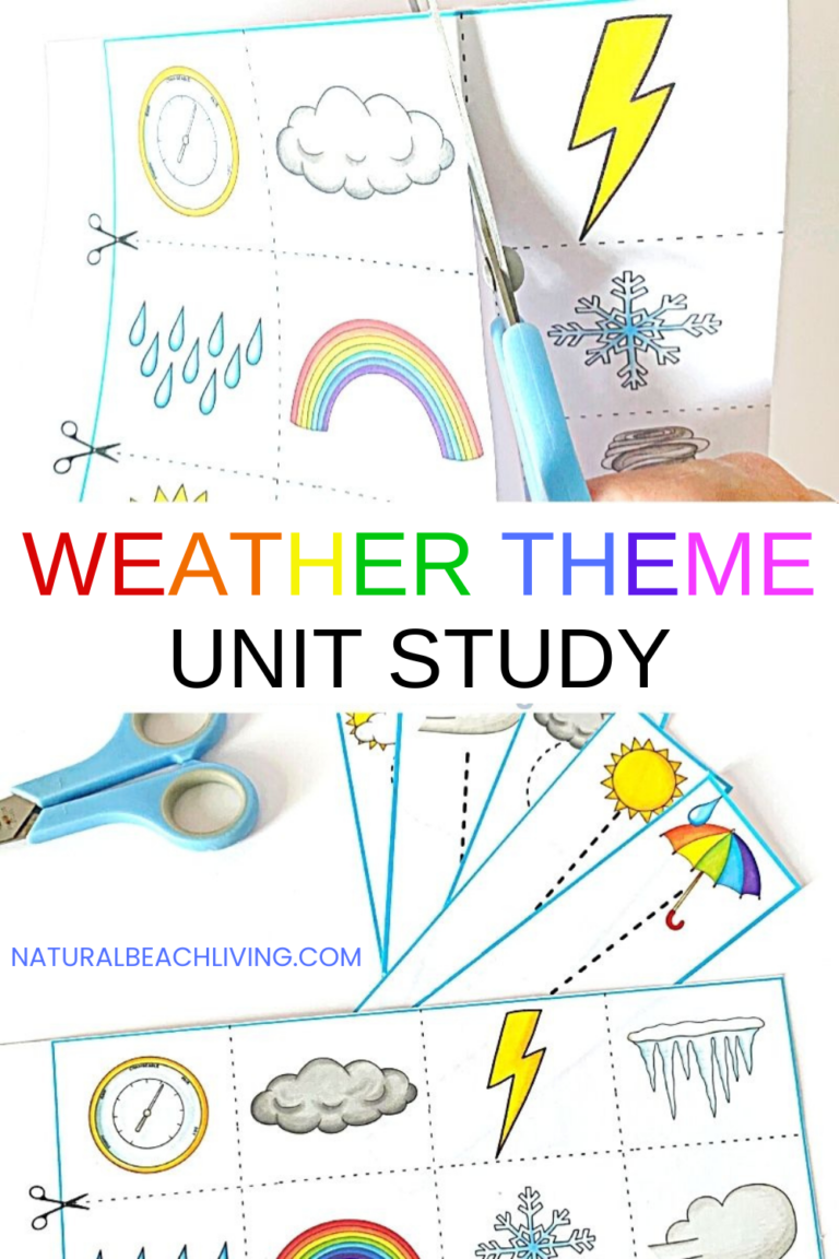 Weather Activities Preschool And Kindergarten Natural Beach Living