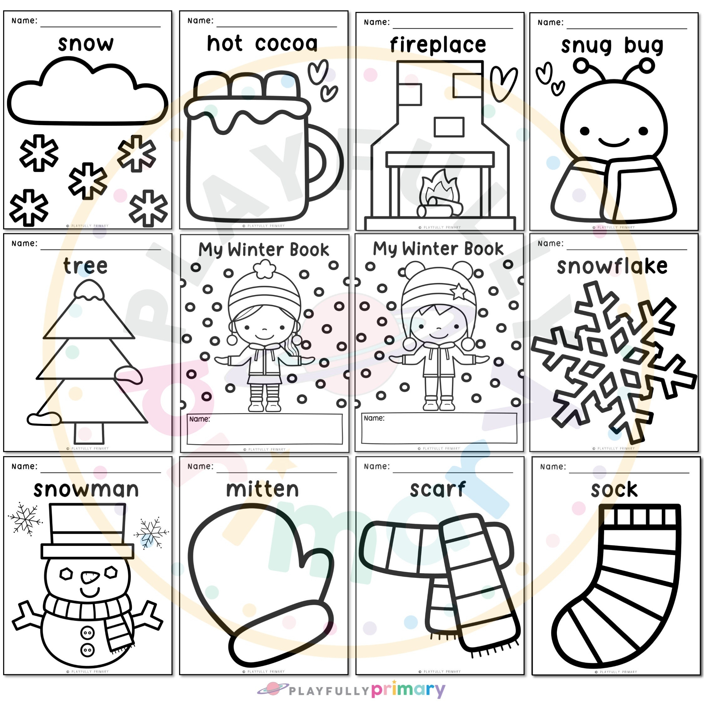 Printable Winter Activities For Preschool Printable Winter Activities For Preschool
