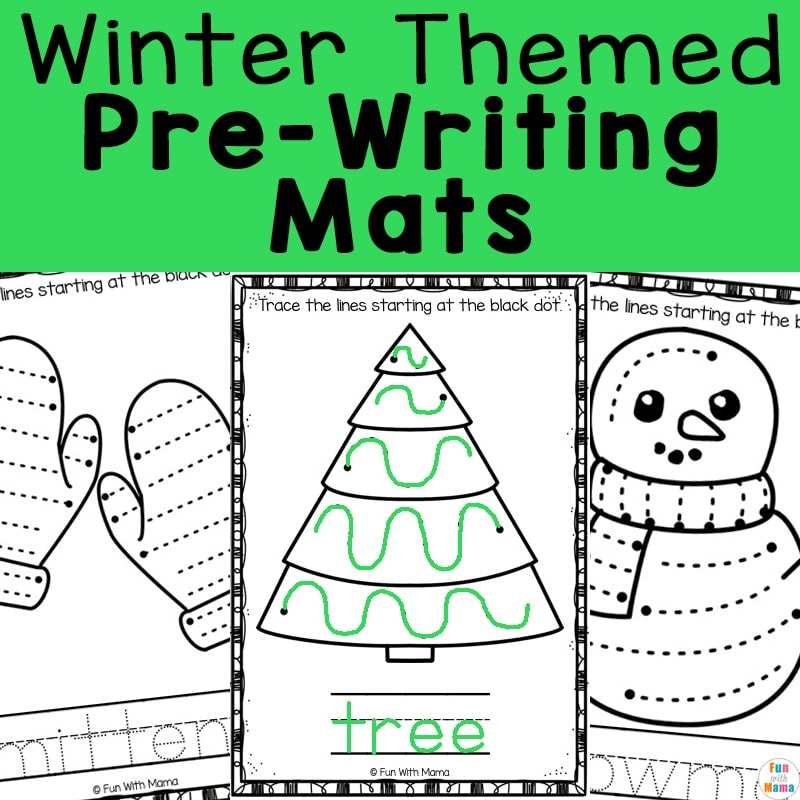 Printable Prewriting Activities For Preschoolers