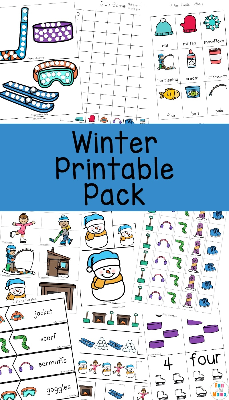Winter Theme Activities For Preschoolers Fun With Mama Winter Theme Activities For Preschoolers Fun With Mama