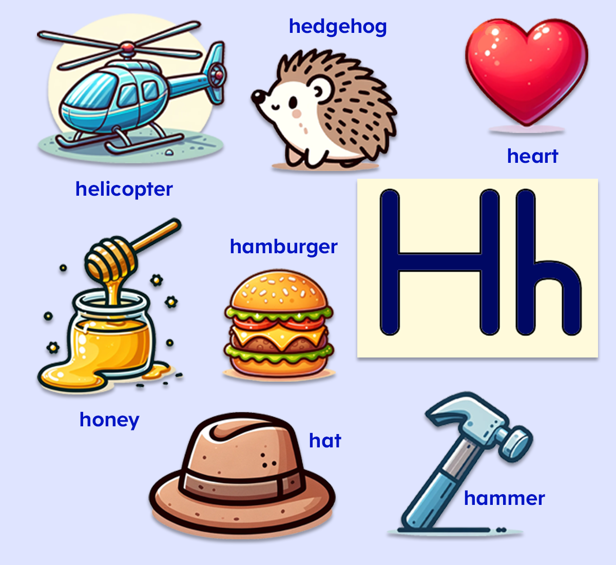 Words That Start With The Letter H For Kids ABCmouse Words That Start With The Letter H For Kids ABCmouse