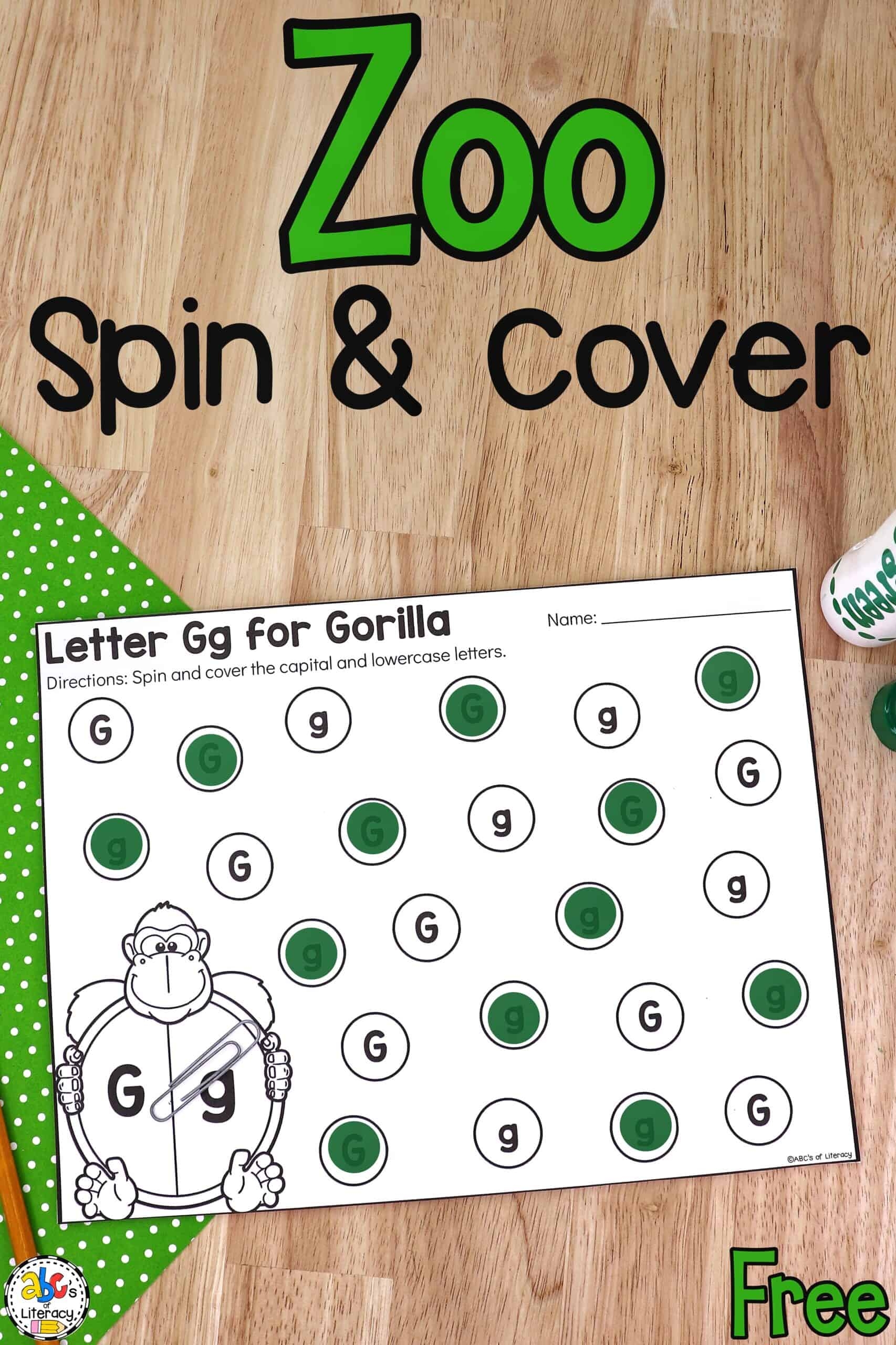 Preschool Printables Zoo