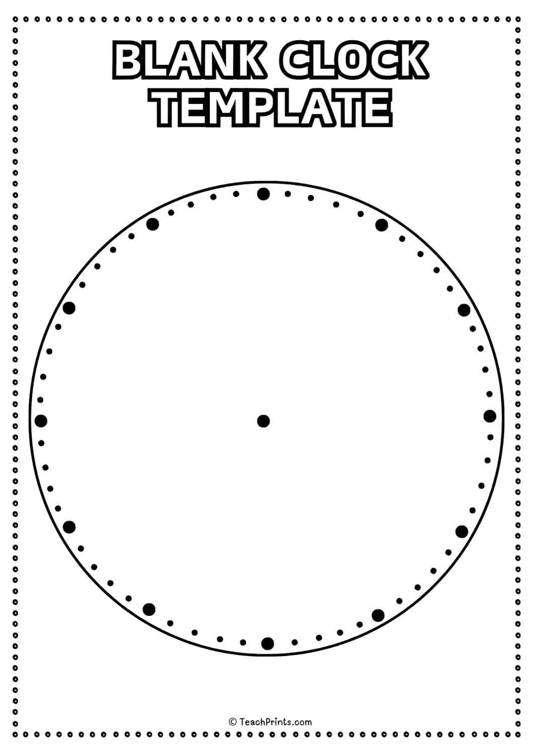 10 Free Printable Clock Face Worksheets Teach Prints 10 Free Printable Clock Face Worksheets Teach Prints