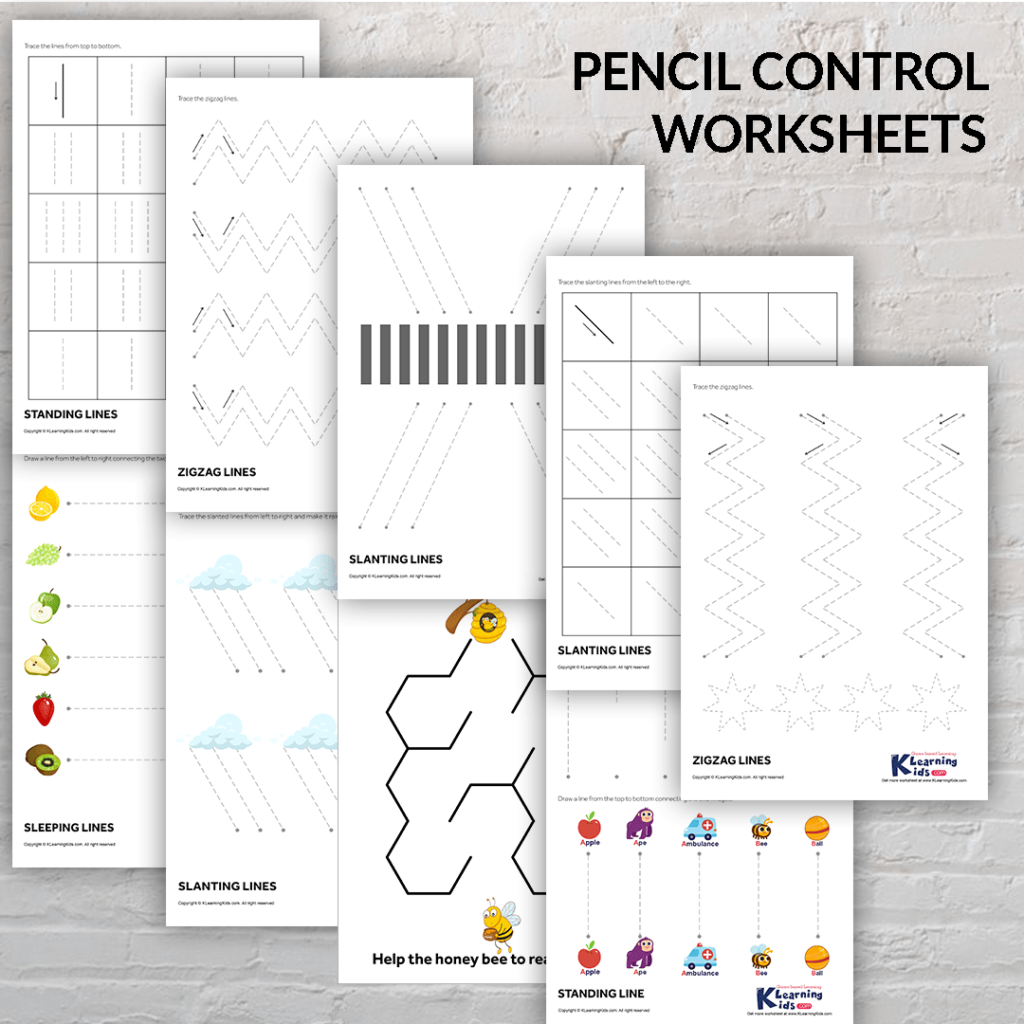 Free Printable Pencil Control Worksheets Pdf Free Printable Pencil Control Worksheets Pdf