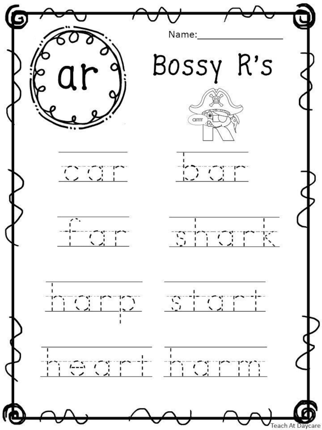 10 Printable R controlled Vowel Trace The Words Worksheets Kindergarten 2nd Grade ELA Worksheets Etsy Israel 10 Printable R controlled Vowel Trace The Words Worksheets Kindergarten 2nd Grade ELA Worksheets Etsy Israel