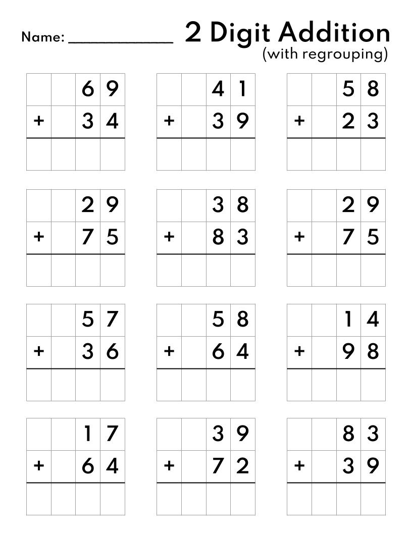 2nd Grade Free Printable Math Worksheets 2nd Grade Free Printable Math Worksheets