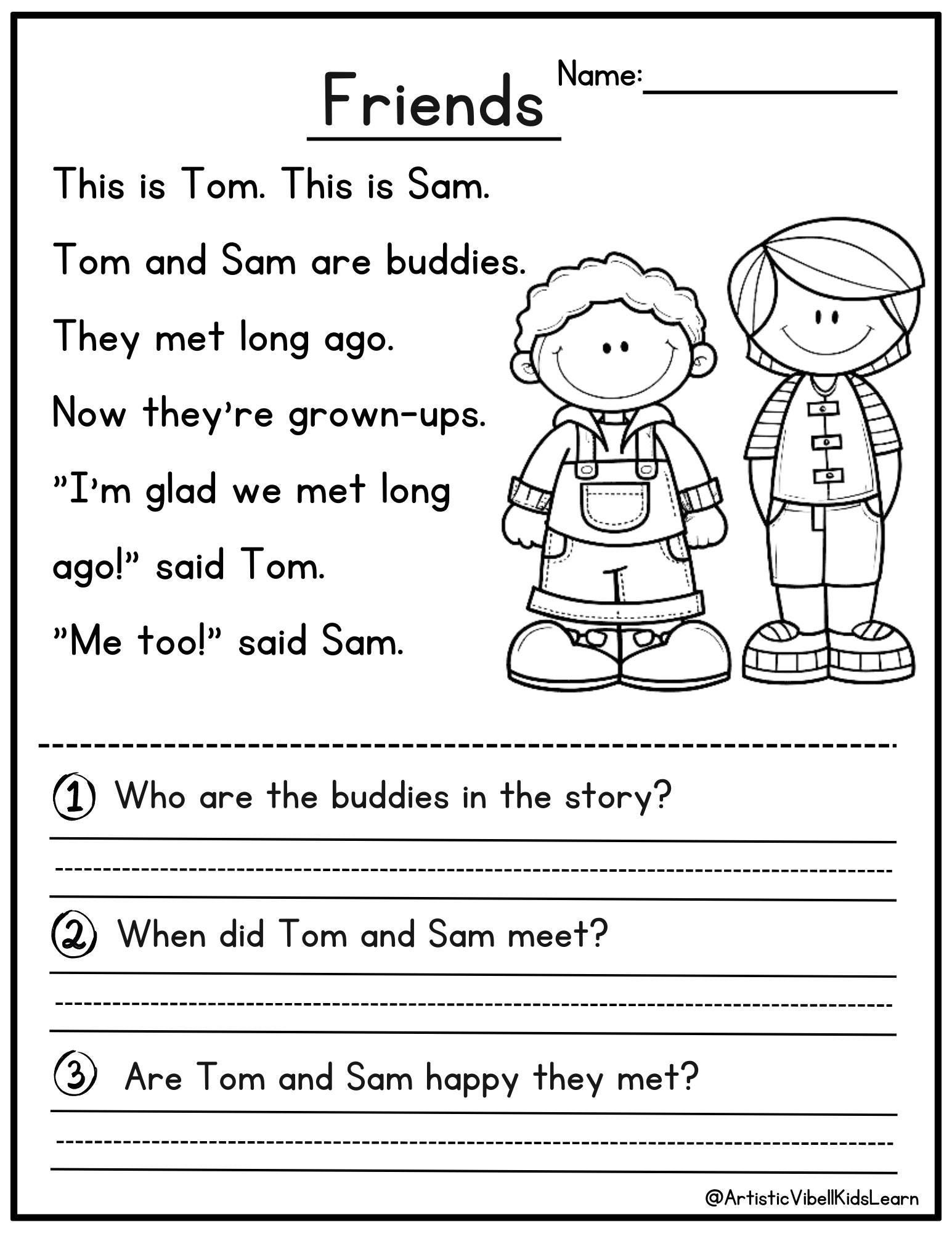 100 First Grade Reading Comprehension Passages Worksheets Sentences Reading Worksheet Fluency Worksheet English Learing Kindergarten Etsy 100 First Grade Reading Comprehension Passages Worksheets Sentences Reading Worksheet Fluency Worksheet English Learing Kindergarten Etsy