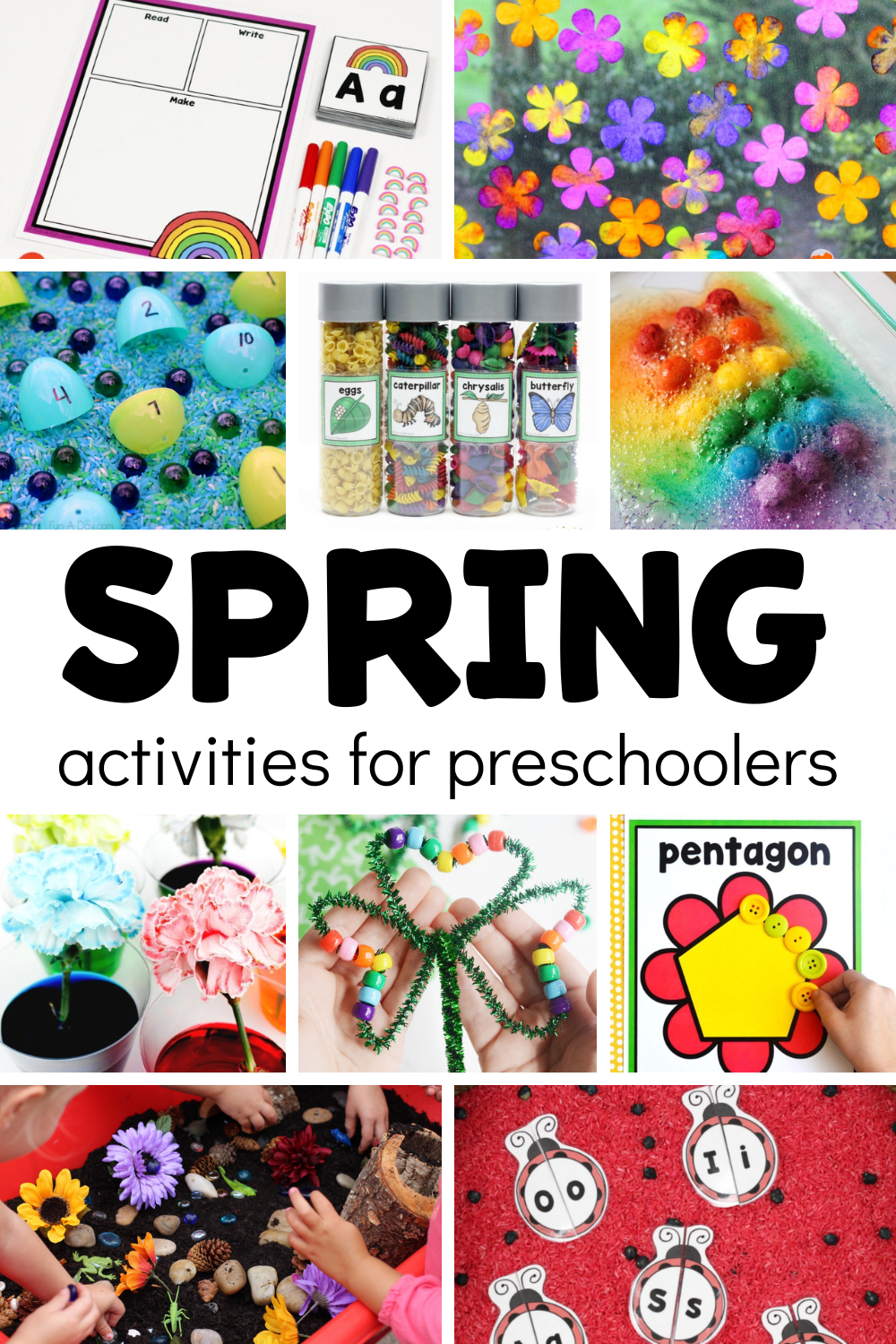 Preschool Printables Spring Preschool Printables Spring