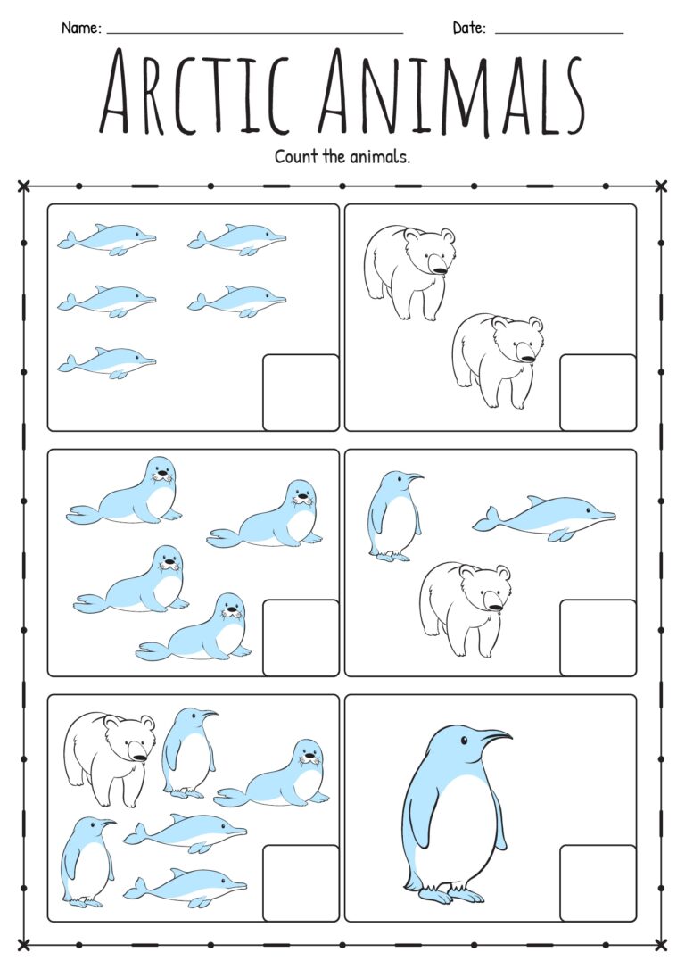 11 Arctic Animals Activities And Worksheets Free PDF At Worksheeto