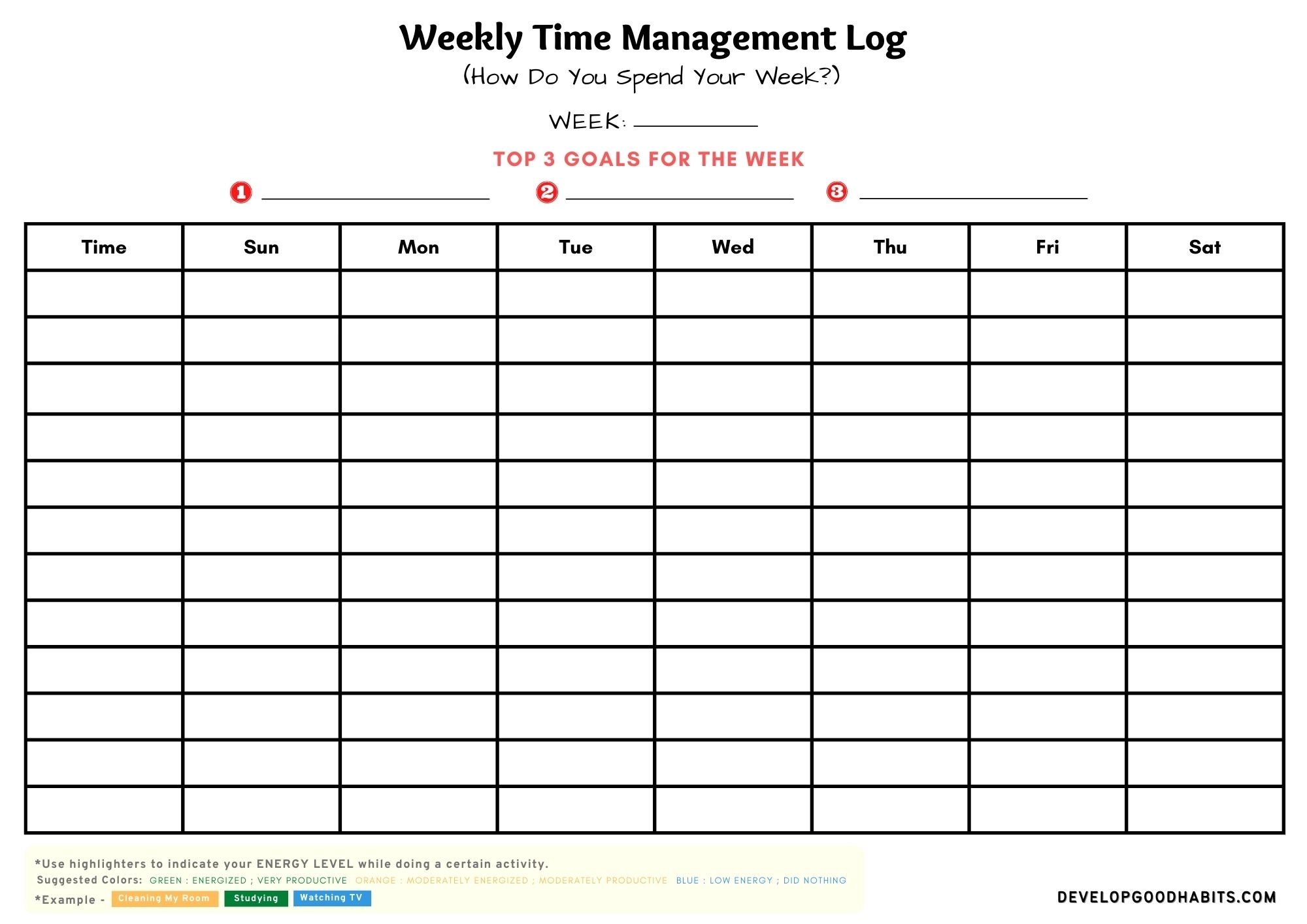 11 Free Time Management Worksheet For Students U0026 Adults Worksheets Library 11 Free Time Management Worksheet For Students U0026 Adults Worksheets Library