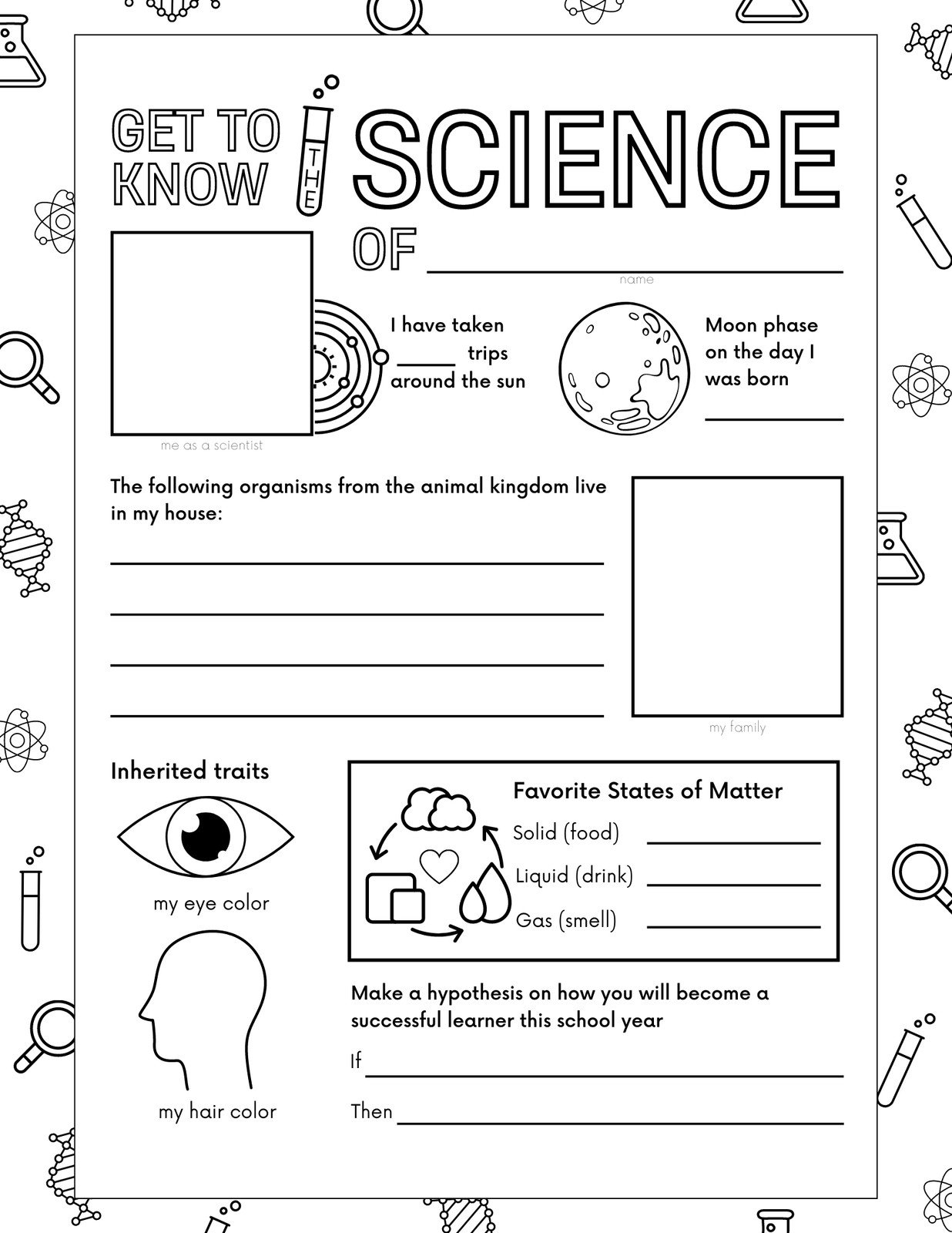 Free Printable Science Worksheets Free Printable Science Worksheets