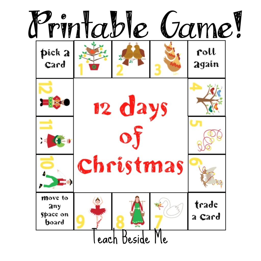 12 Days Of Christmas Math Worksheet