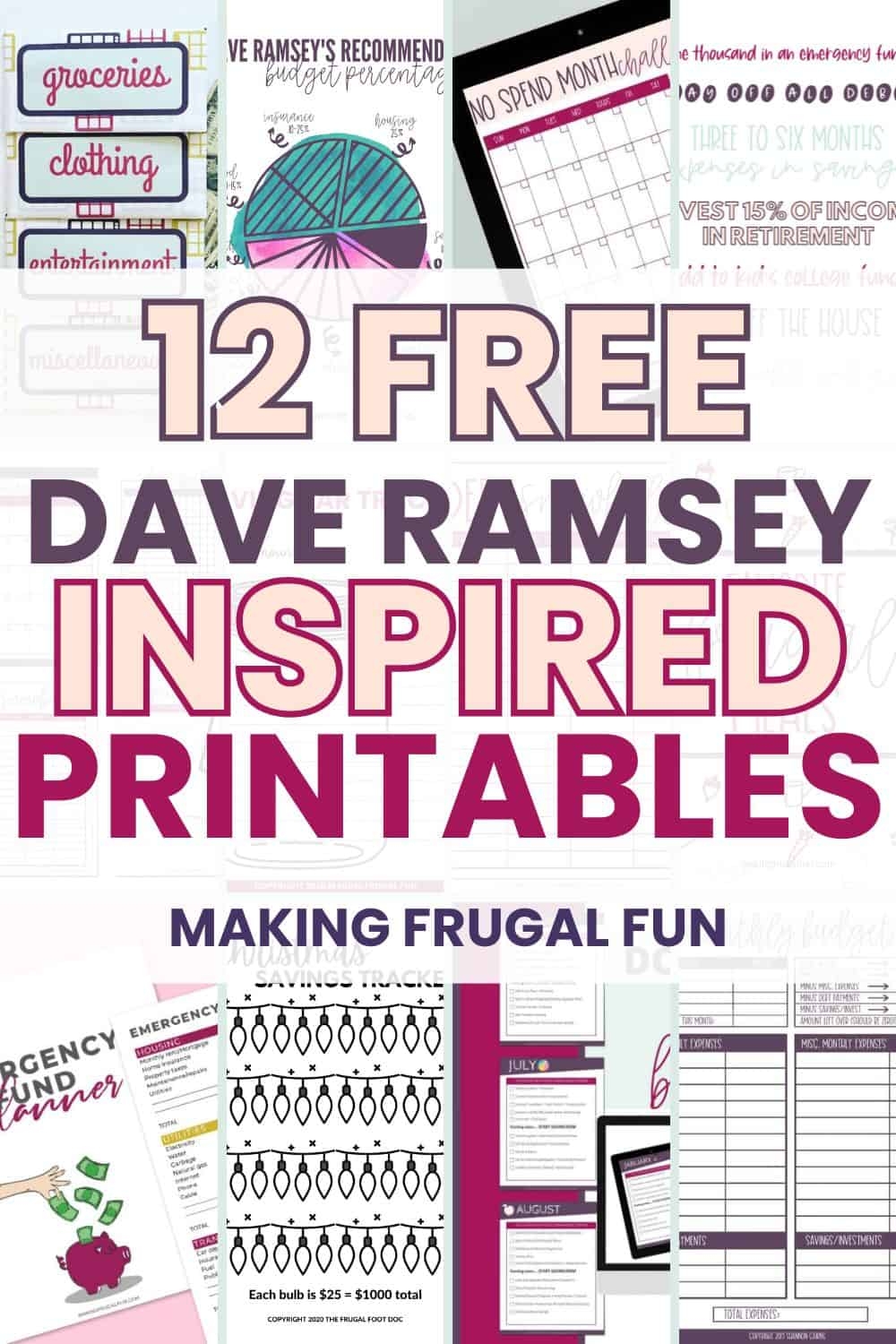 12 Free Dave Ramsey Baby Step Printables Making Frugal FUN 12 Free Dave Ramsey Baby Step Printables Making Frugal FUN