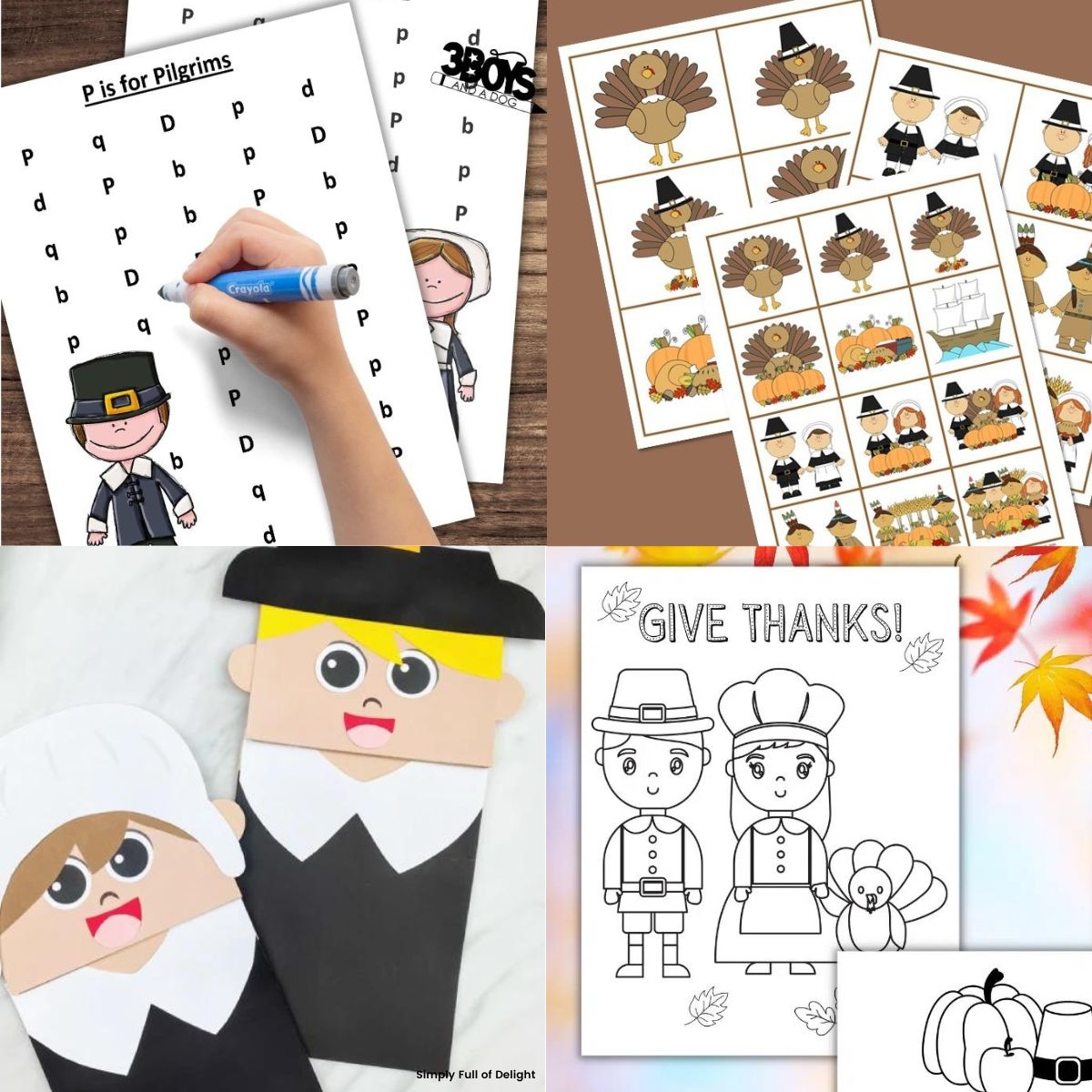 12 Free Pilgrim Printables For Kids 4 Is So Cute 12 Free Pilgrim Printables For Kids 4 Is So Cute