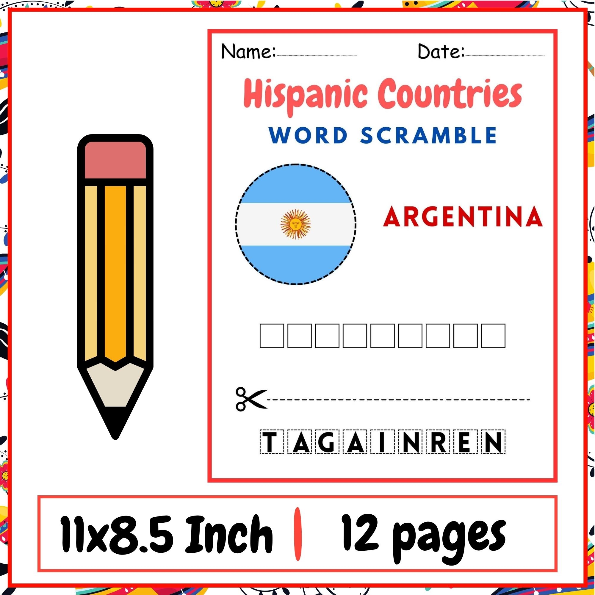Free Printable Hispanic Heritage Worksheets Free Printable Hispanic Heritage Worksheets