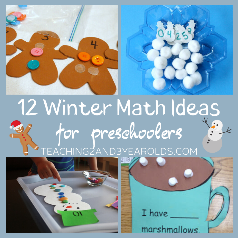 12 Of The Best Preschool Winter Math Activities