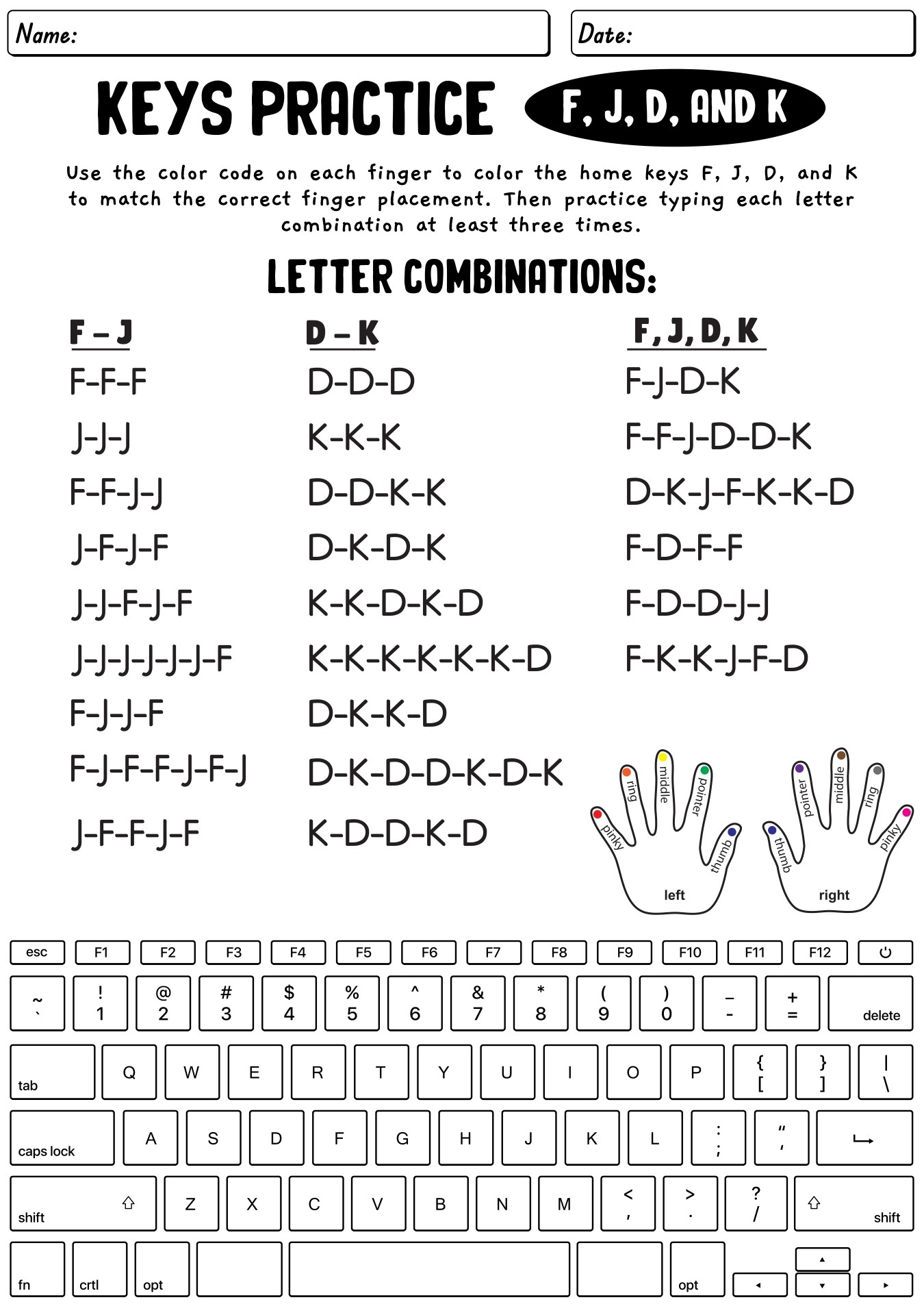 14 Computer Keyboard Worksheet Free PDF At Worksheeto 14 Computer Keyboard Worksheet Free PDF At Worksheeto