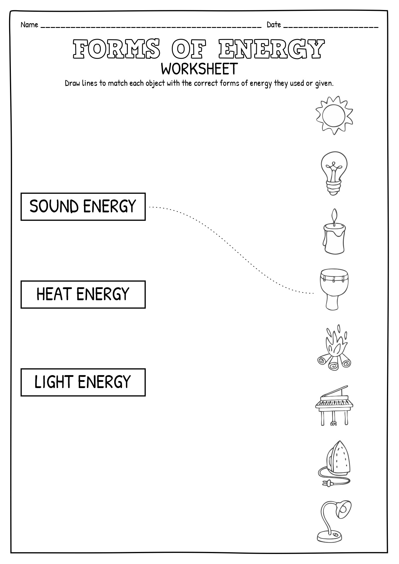 14 Energy Light Heat Sound Worksheets Free PDF At Worksheeto 14 Energy Light Heat Sound Worksheets Free PDF At Worksheeto