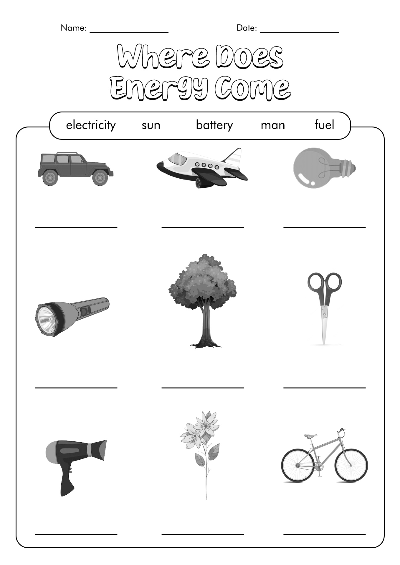 14 Energy Worksheets For Third Grade Free PDF At Worksheeto 14 Energy Worksheets For Third Grade Free PDF At Worksheeto