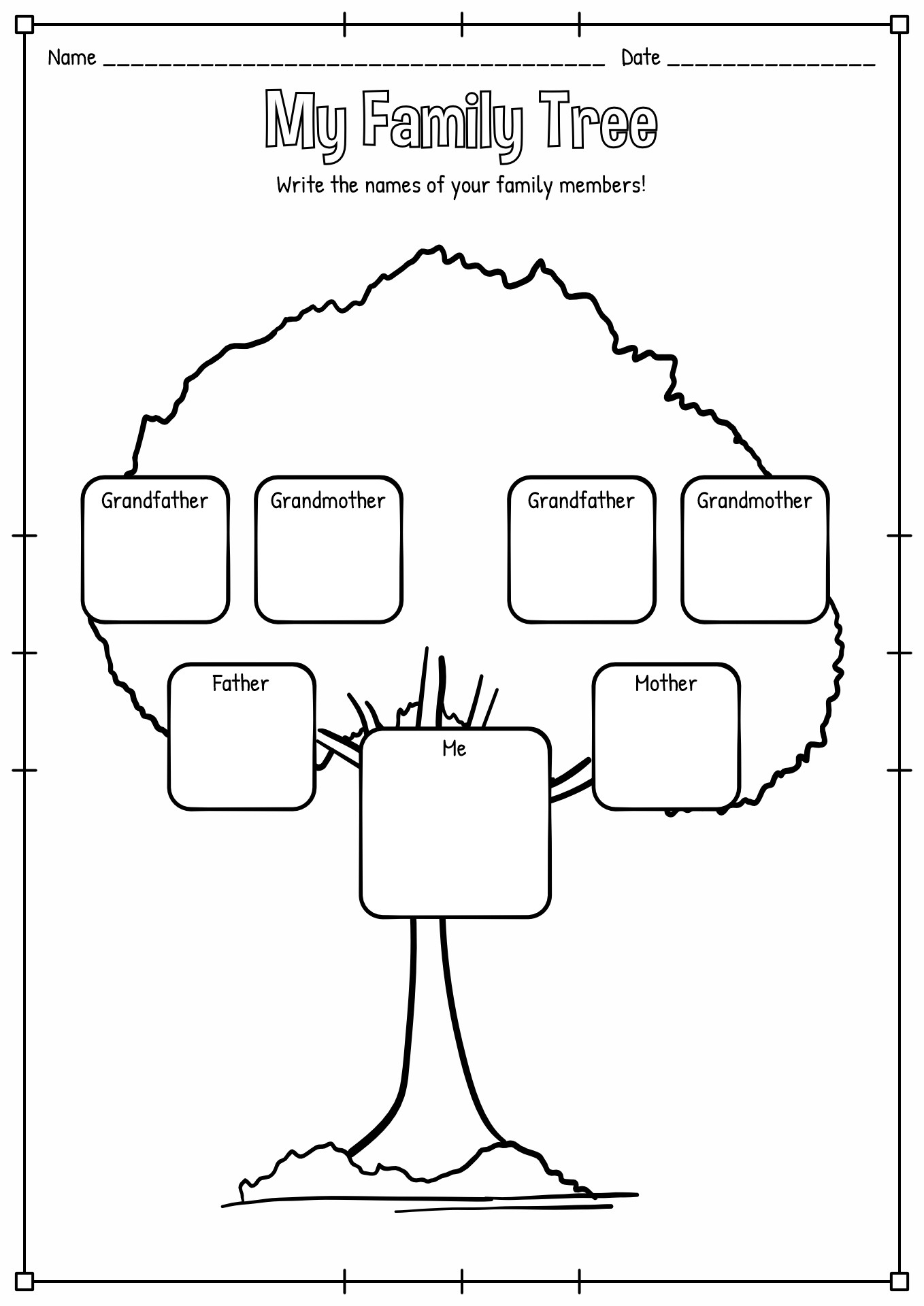 14 My Family Worksheet Free PDF At Worksheeto 14 My Family Worksheet Free PDF At Worksheeto