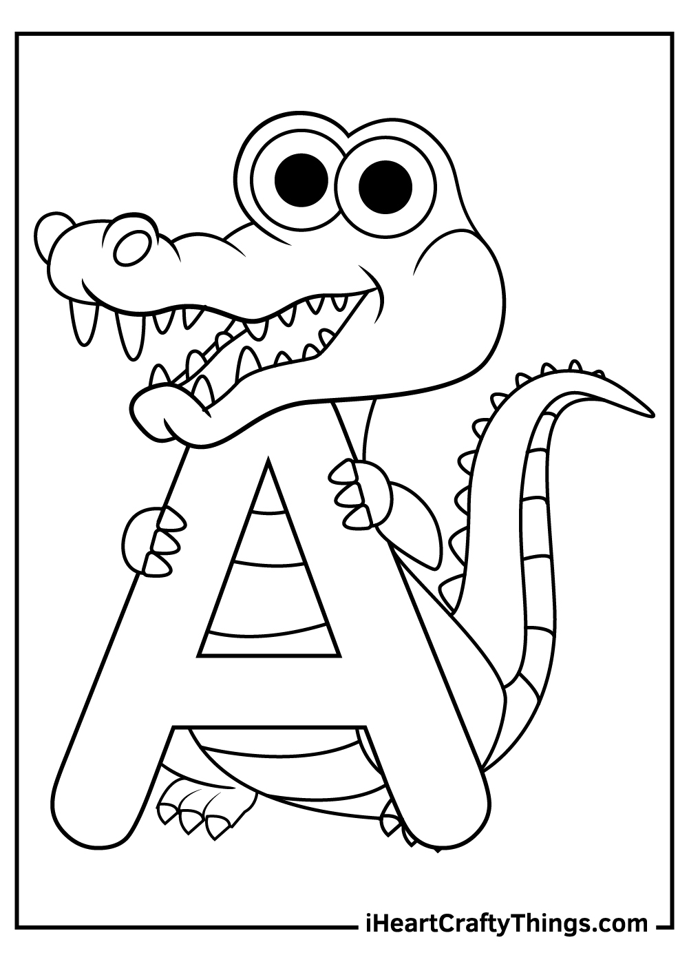 15 Alligator Coloring Pages Free Printables For Kids 15 Alligator Coloring Pages Free Printables For Kids