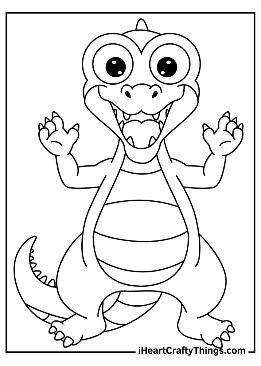 15 Alligator Coloring Pages Free Printables For Kids