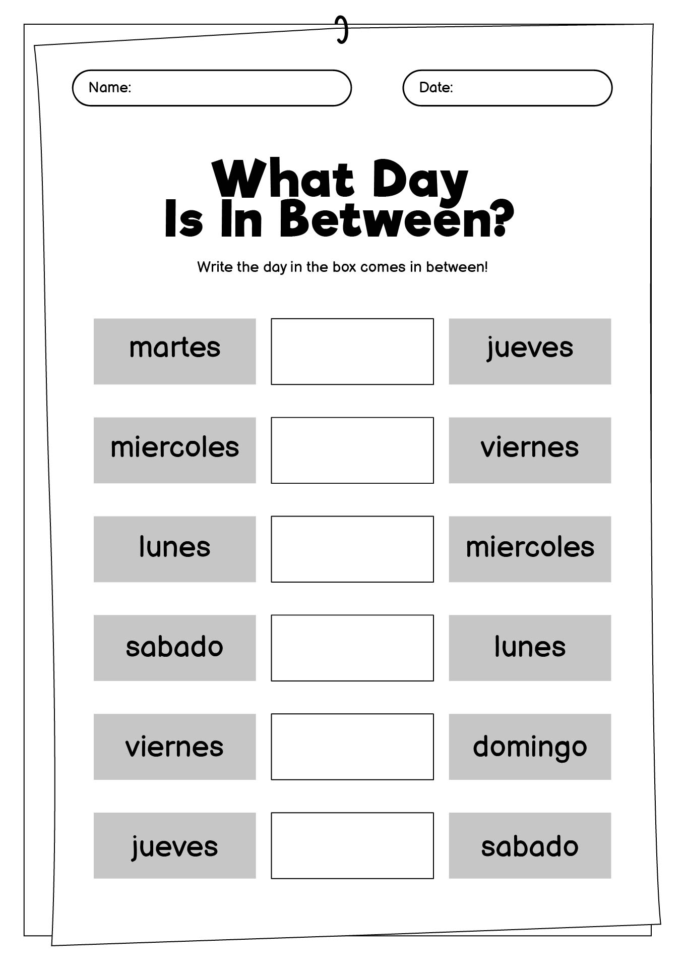 15 First Grade Spanish Worksheets Free PDF At Worksheeto 15 First Grade Spanish Worksheets Free PDF At Worksheeto