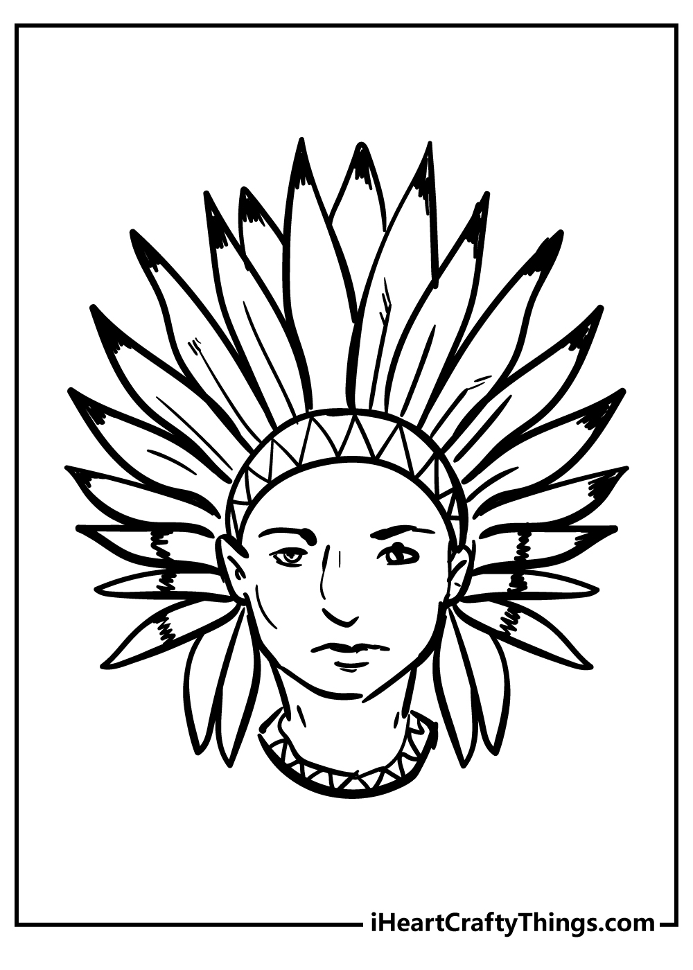 15 Native American Coloring Pages 100 Free Printables 15 Native American Coloring Pages 100 Free Printables
