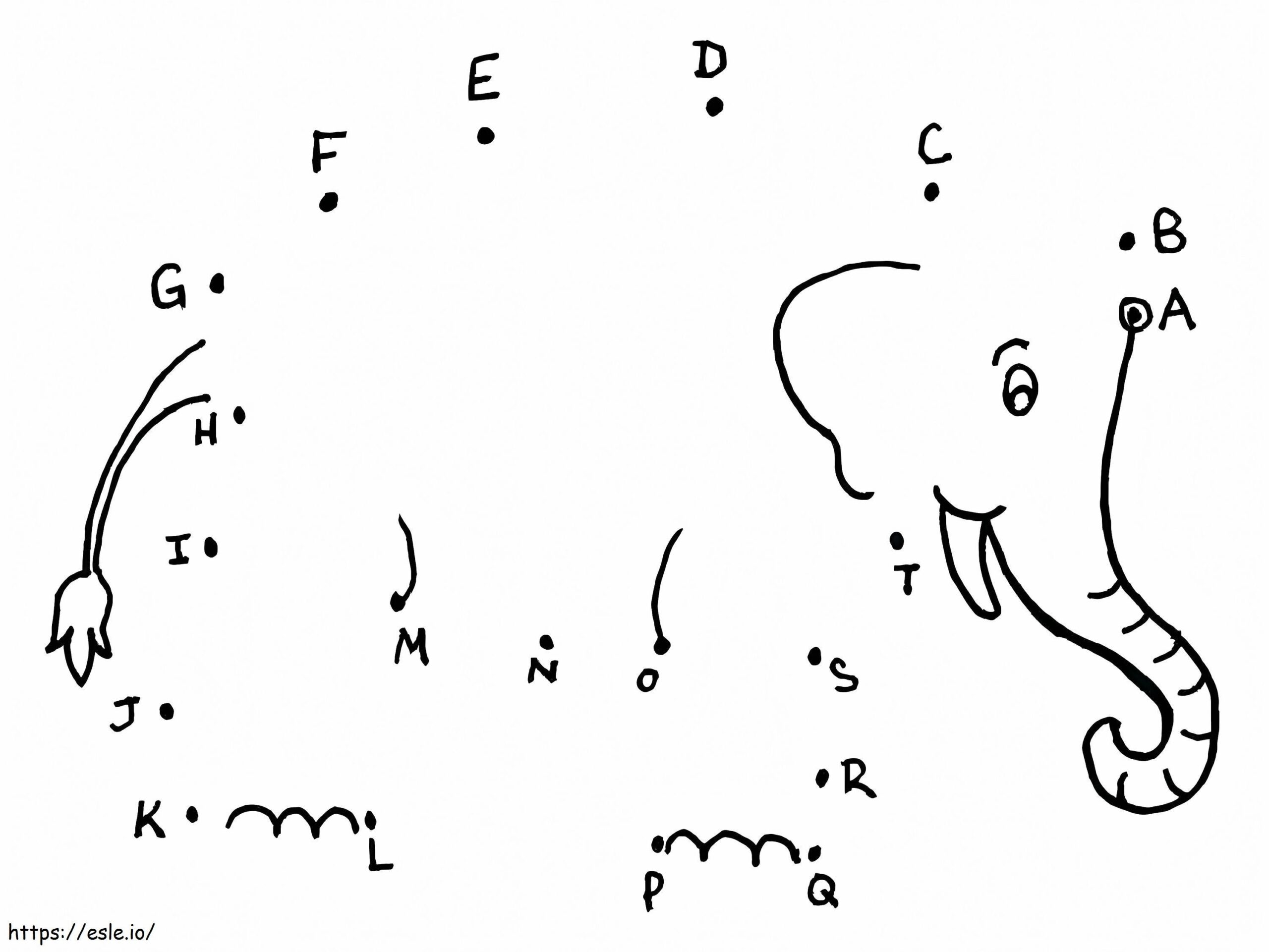 Alphabet Dot To Dot Worksheets Free