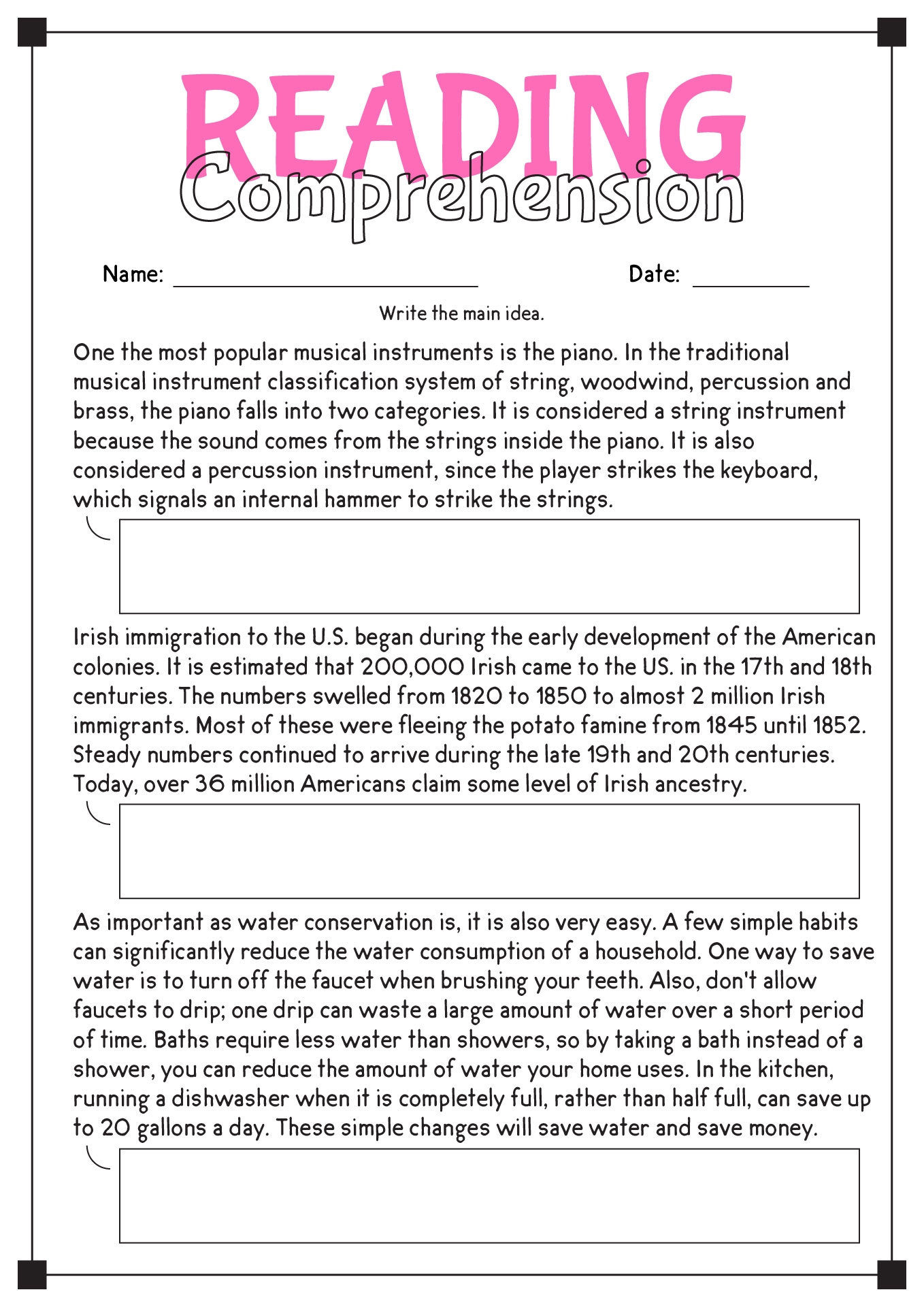16 Comprehension Reading English Worksheets Free PDF At 16 Comprehension Reading English Worksheets Free PDF At