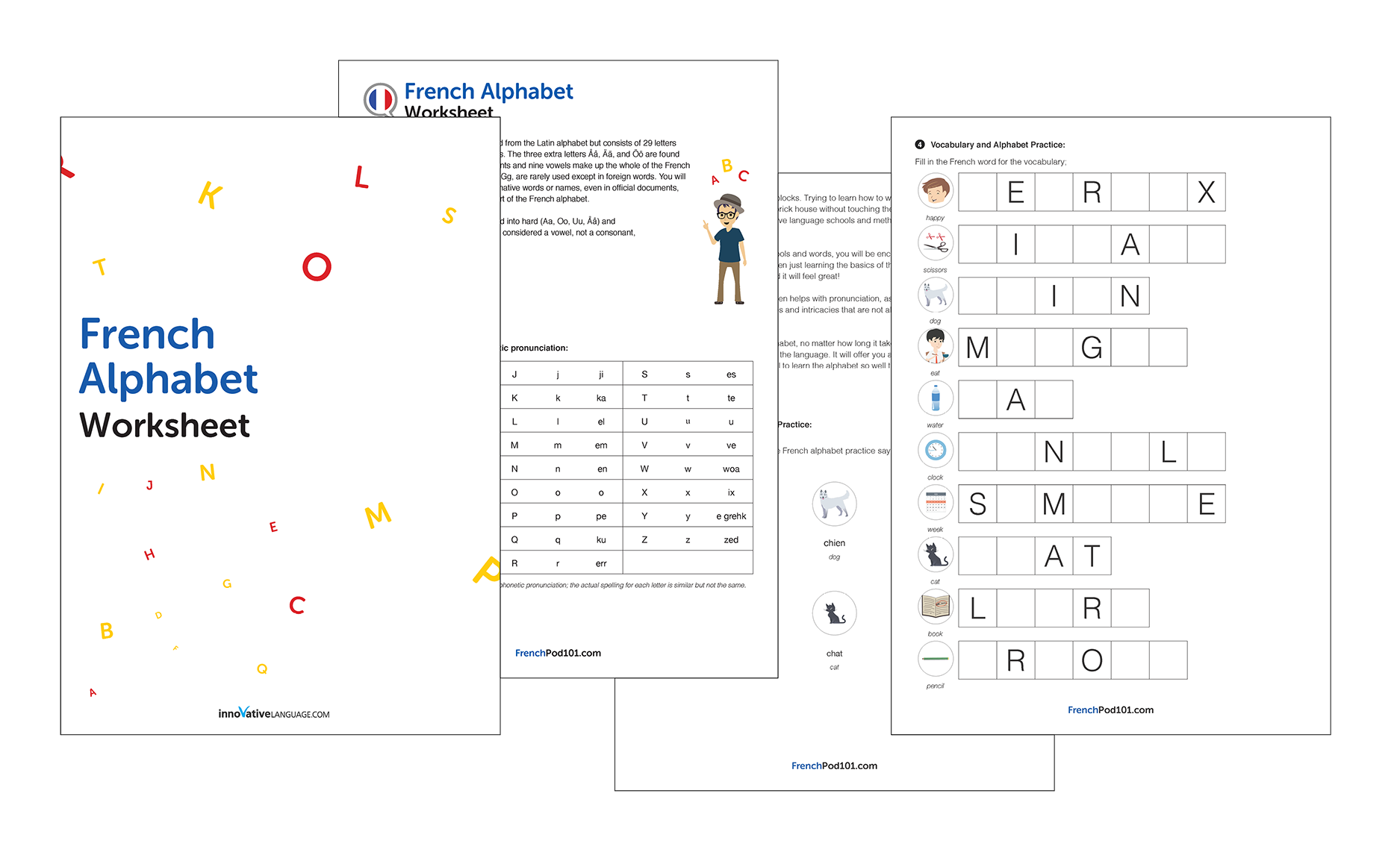 Free French Worksheets For Grade 7