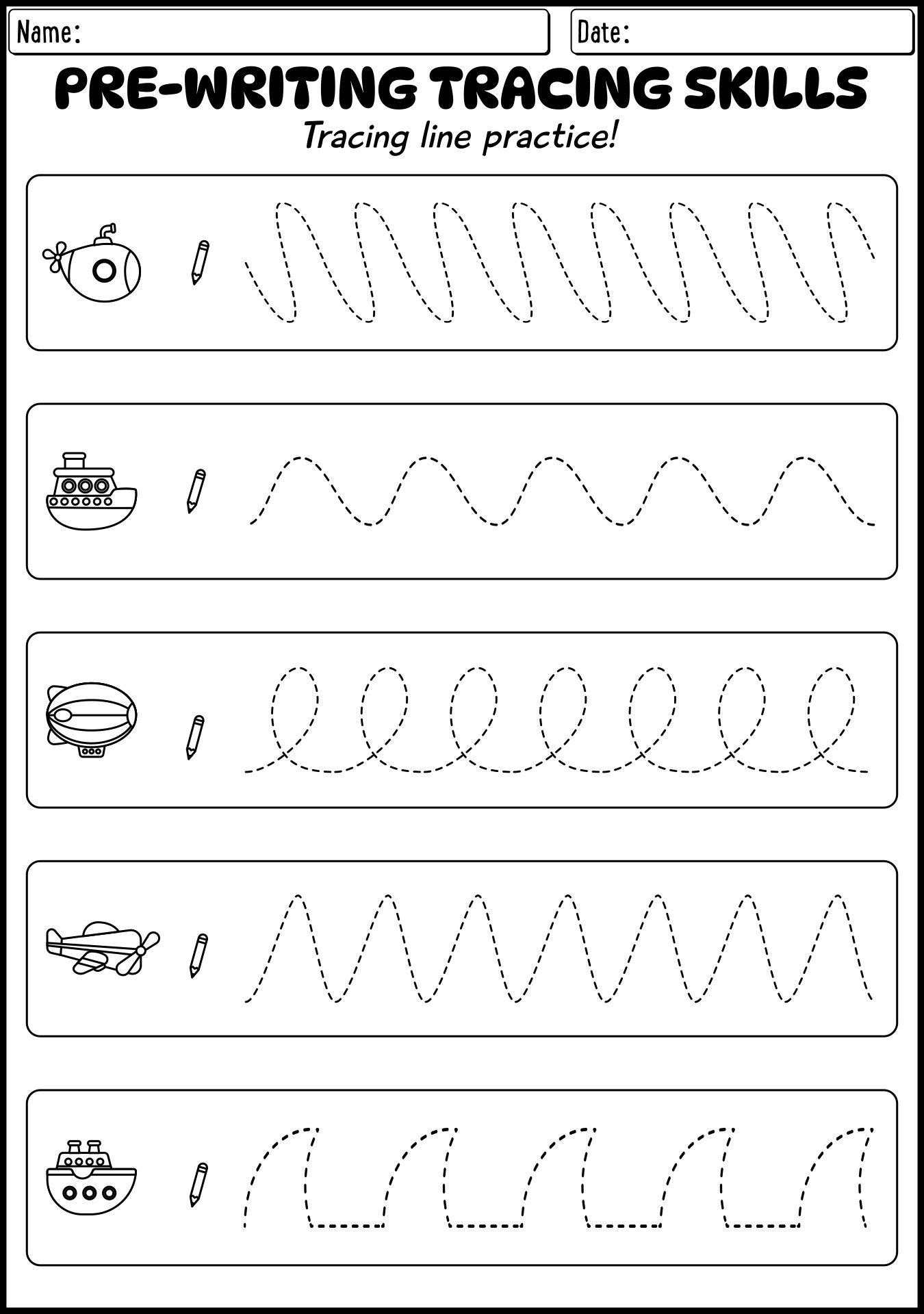 16 Pre Writing Worksheets For Preschool Free PDF At Worksheeto