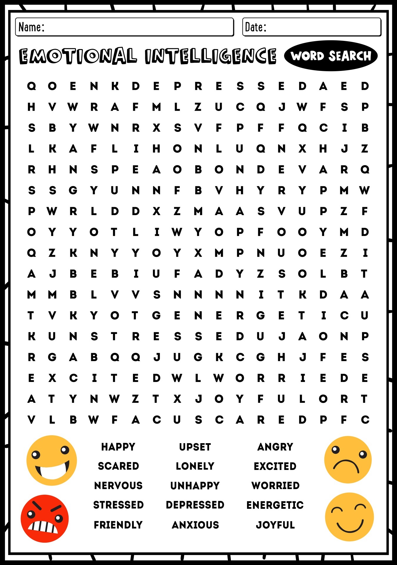Printable Worksheets For 15 Year Olds