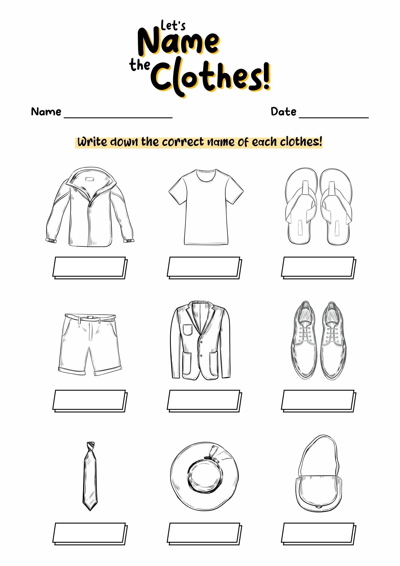 Printable Clothing Activities For Preschoolers Printable Clothing Activities For Preschoolers