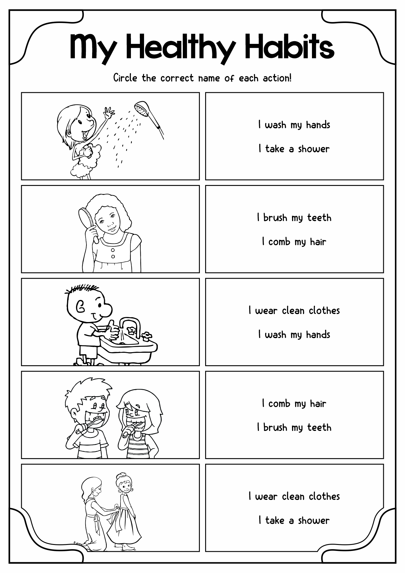 17 Personal Safety Worksheets Free PDF At Worksheeto