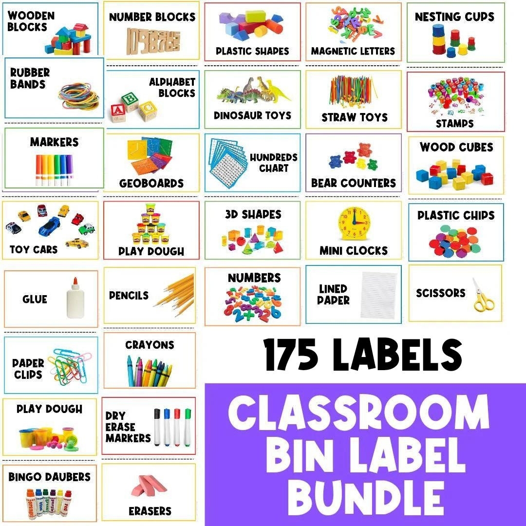 Preschool Classroom Labels Free Printables Preschool Classroom Labels Free Printables