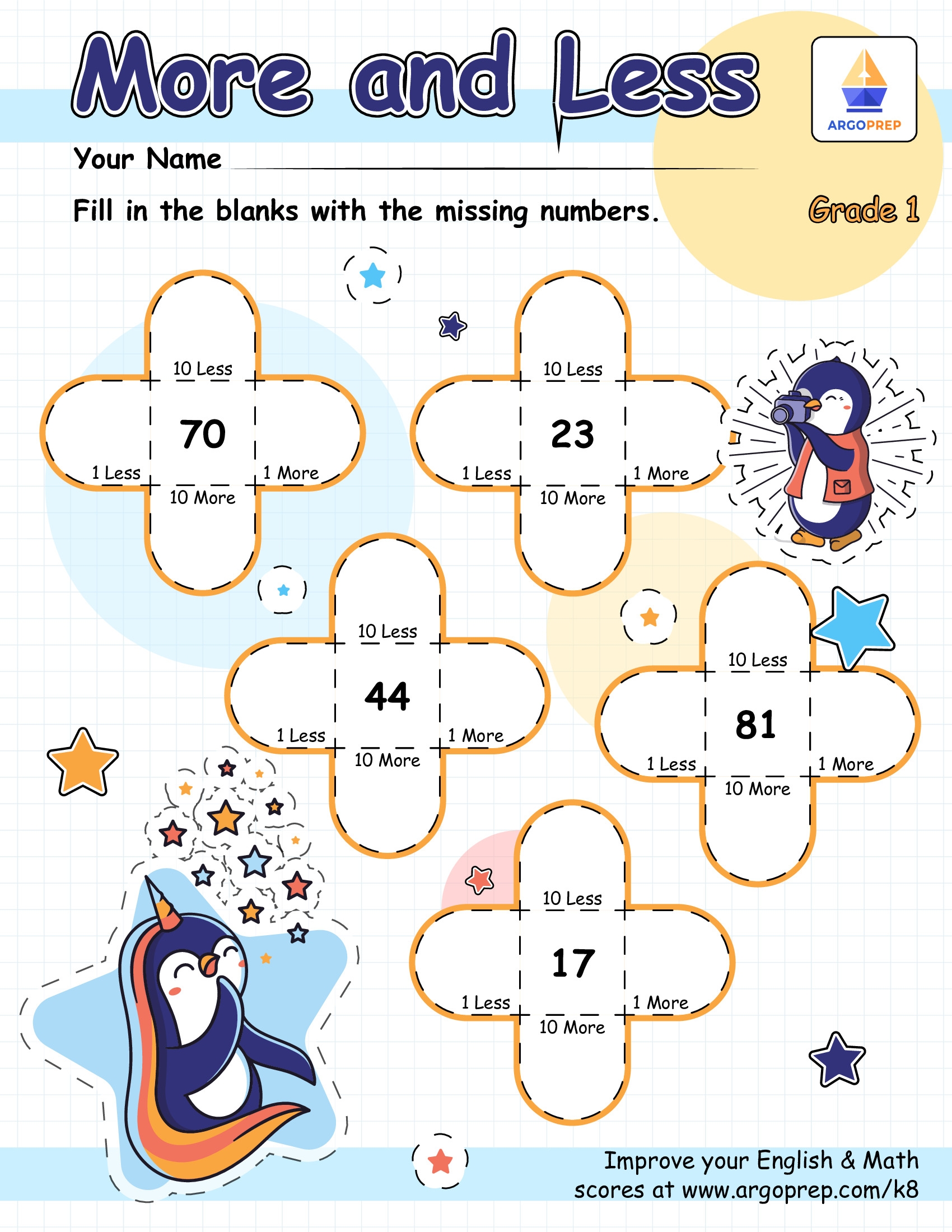 1st Grade 1St Ones Tens Counting By 10S Worksheets For Free ArgoPrep 1st Grade 1St Ones Tens Counting By 10S Worksheets For Free ArgoPrep