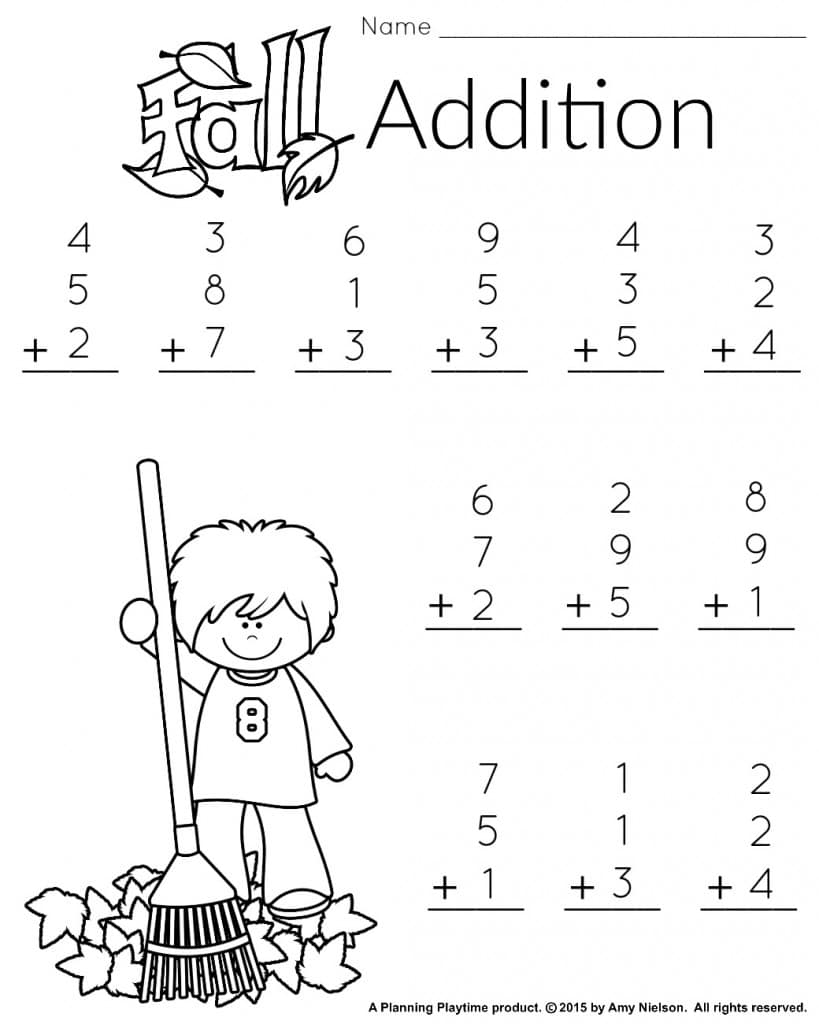 1st Grade Math And Literacy Worksheets With A Freebie Planning Worksheets Library